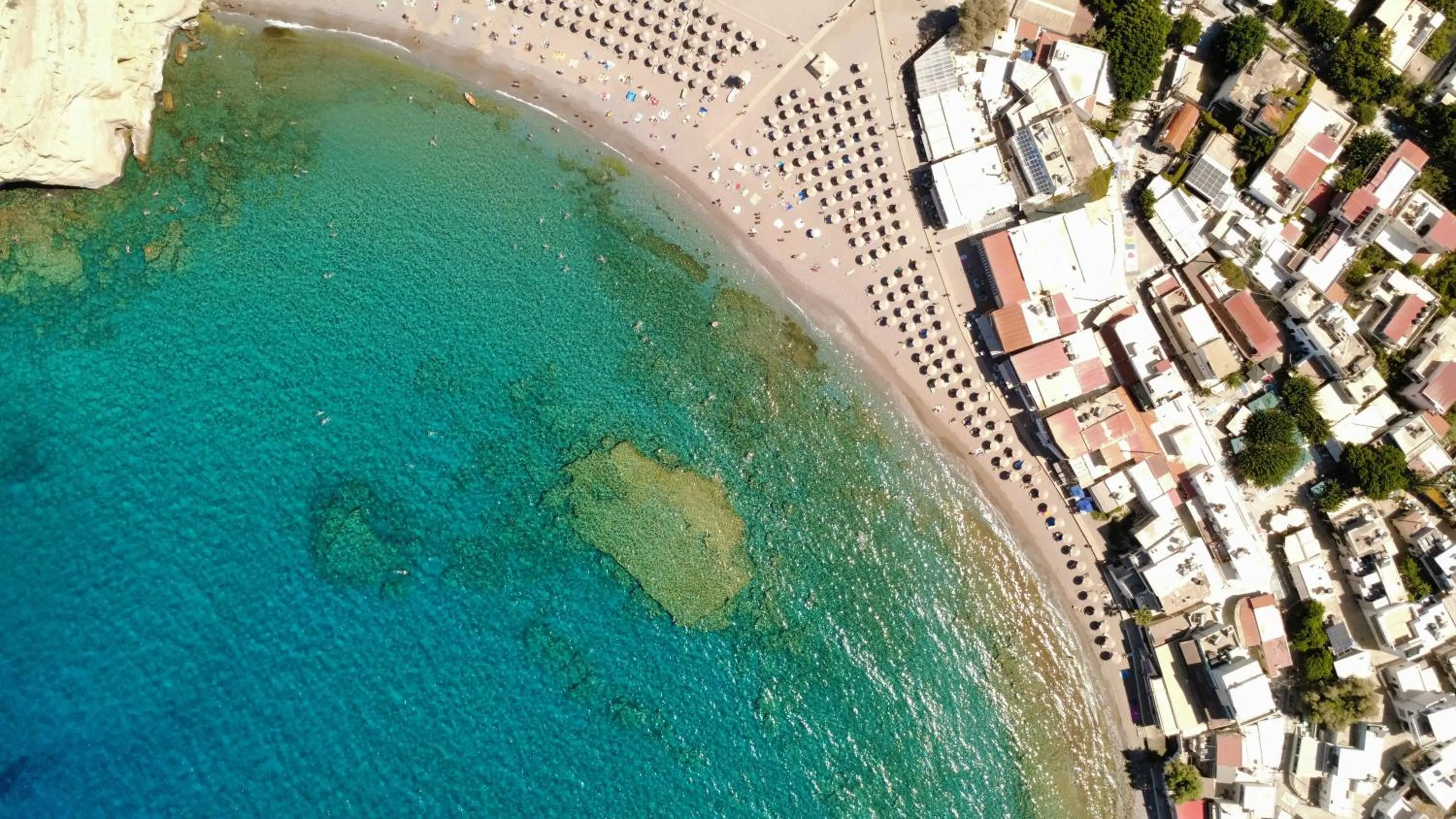 Natural landscape in Dimitris Villa Hotel