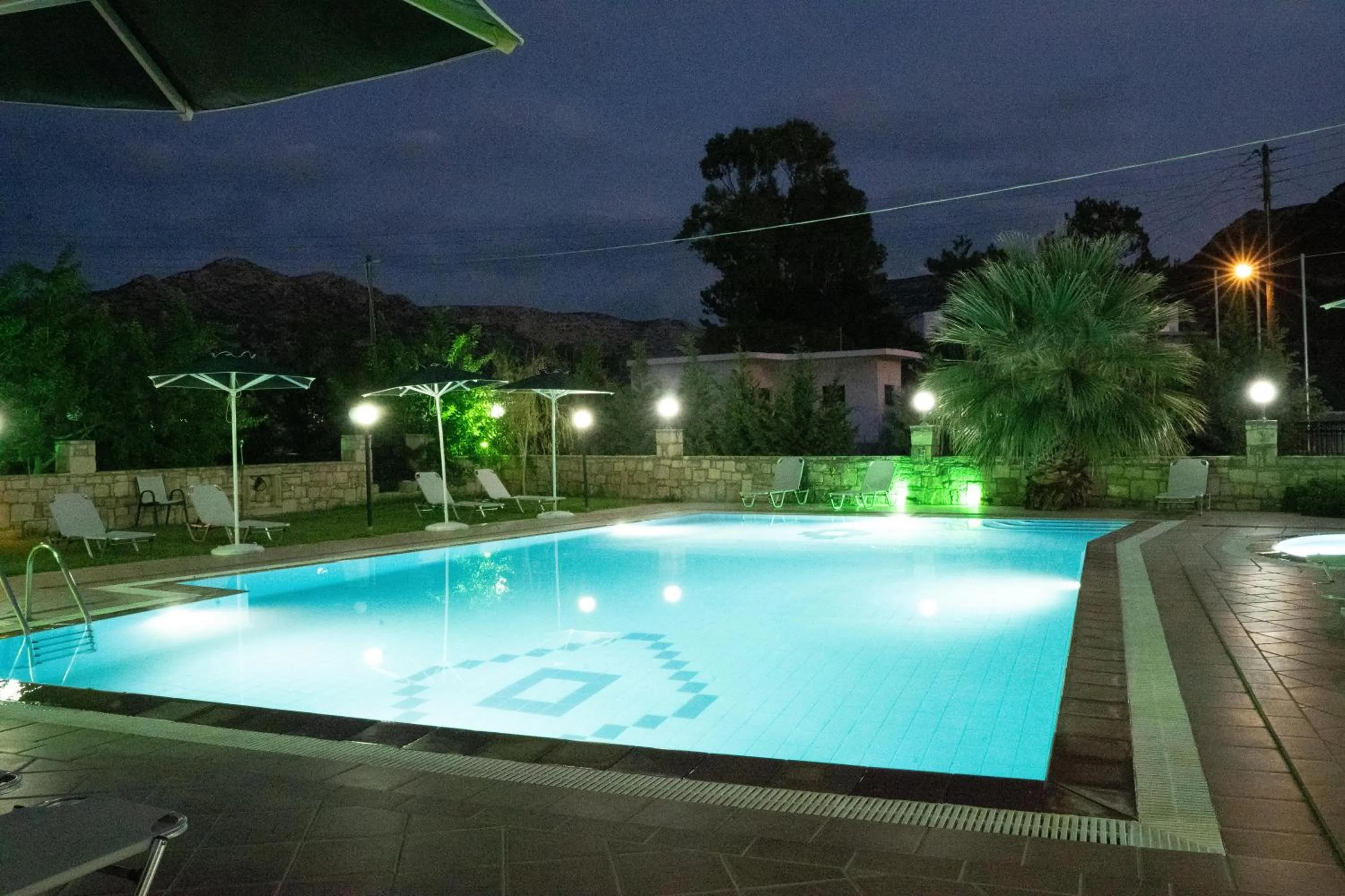 Swimming pool in Dimitris Villa Hotel