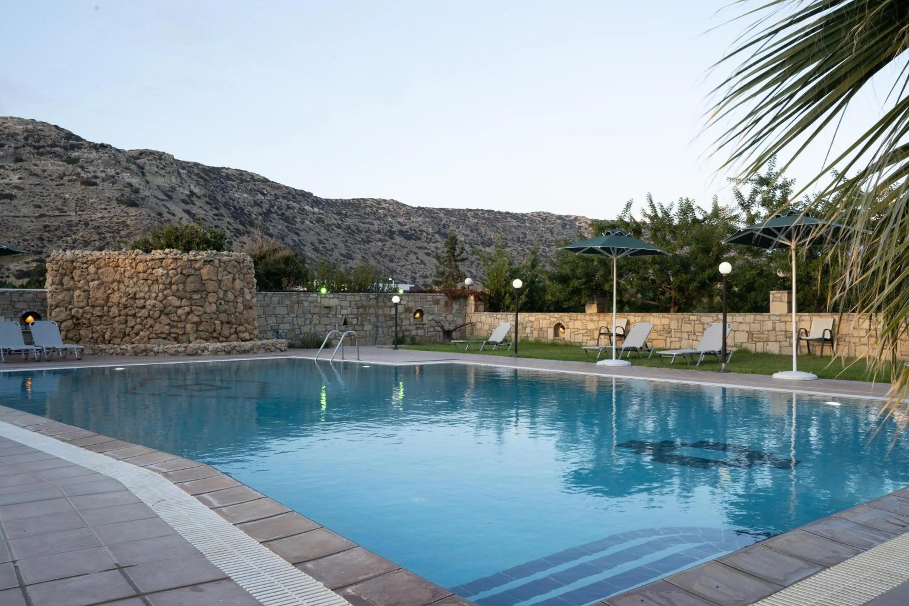 Swimming pool in Dimitris Villa Hotel