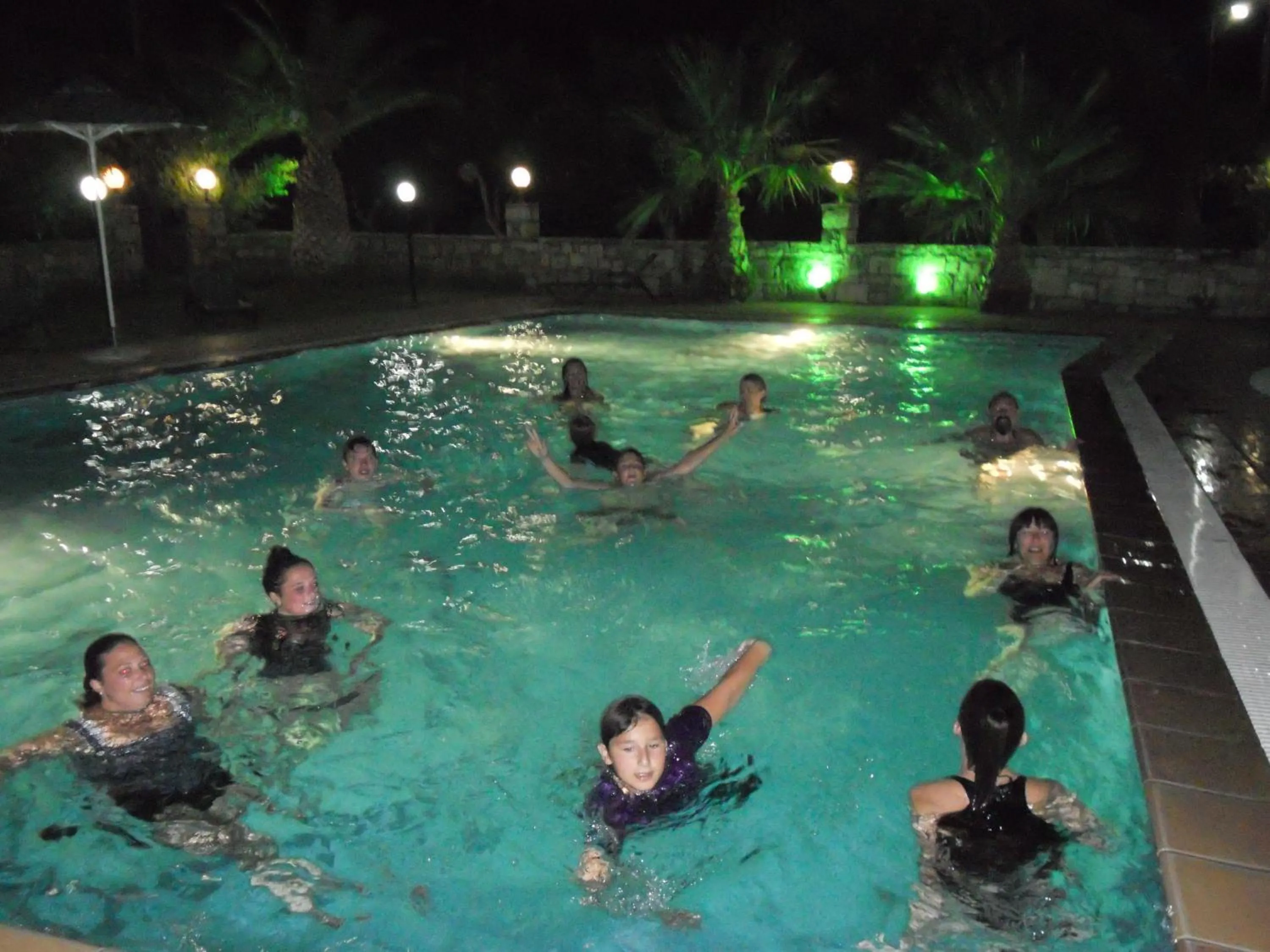 People in Dimitris Villa Hotel