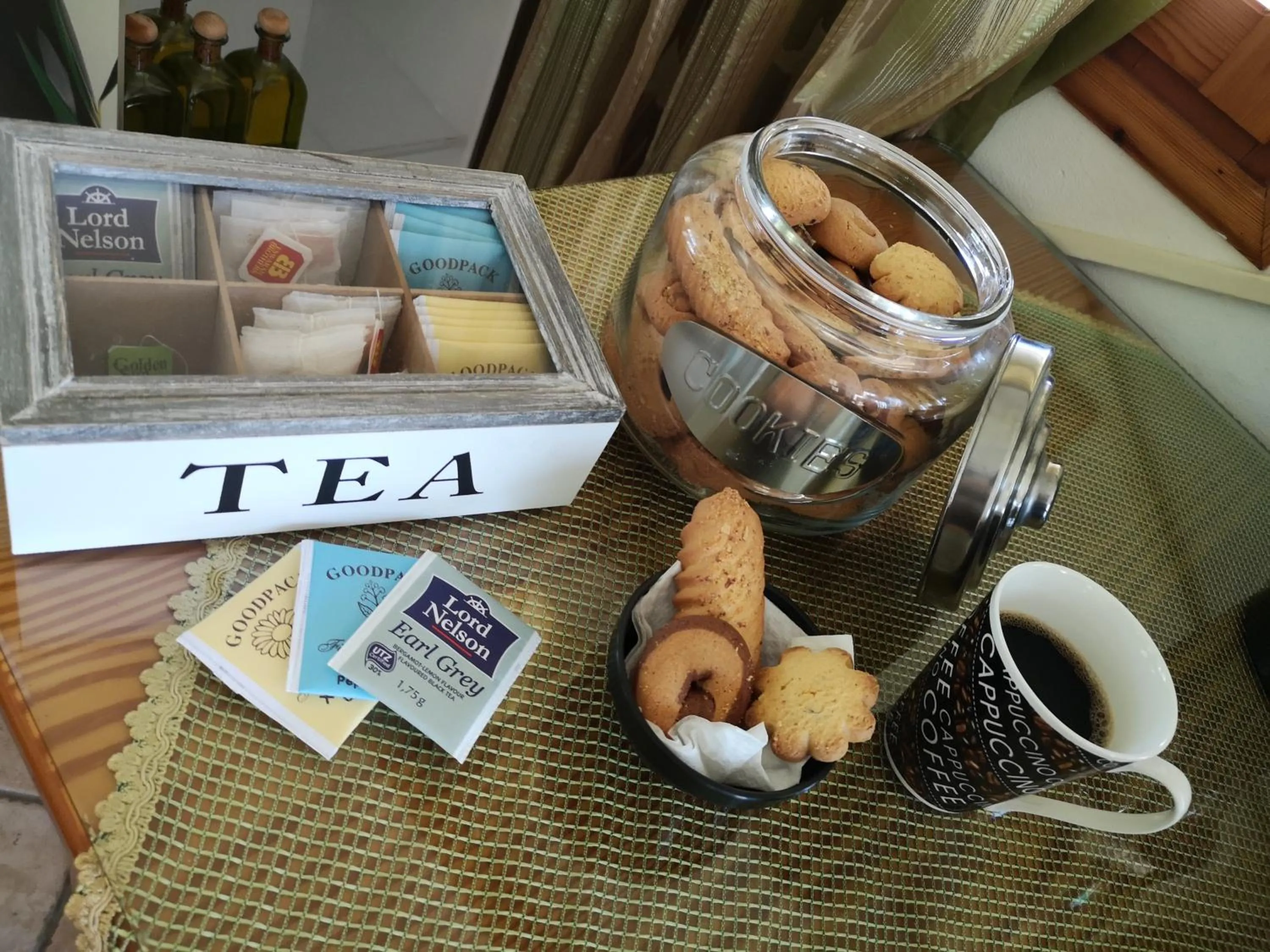 Buffet breakfast in Dimitris Villa Hotel