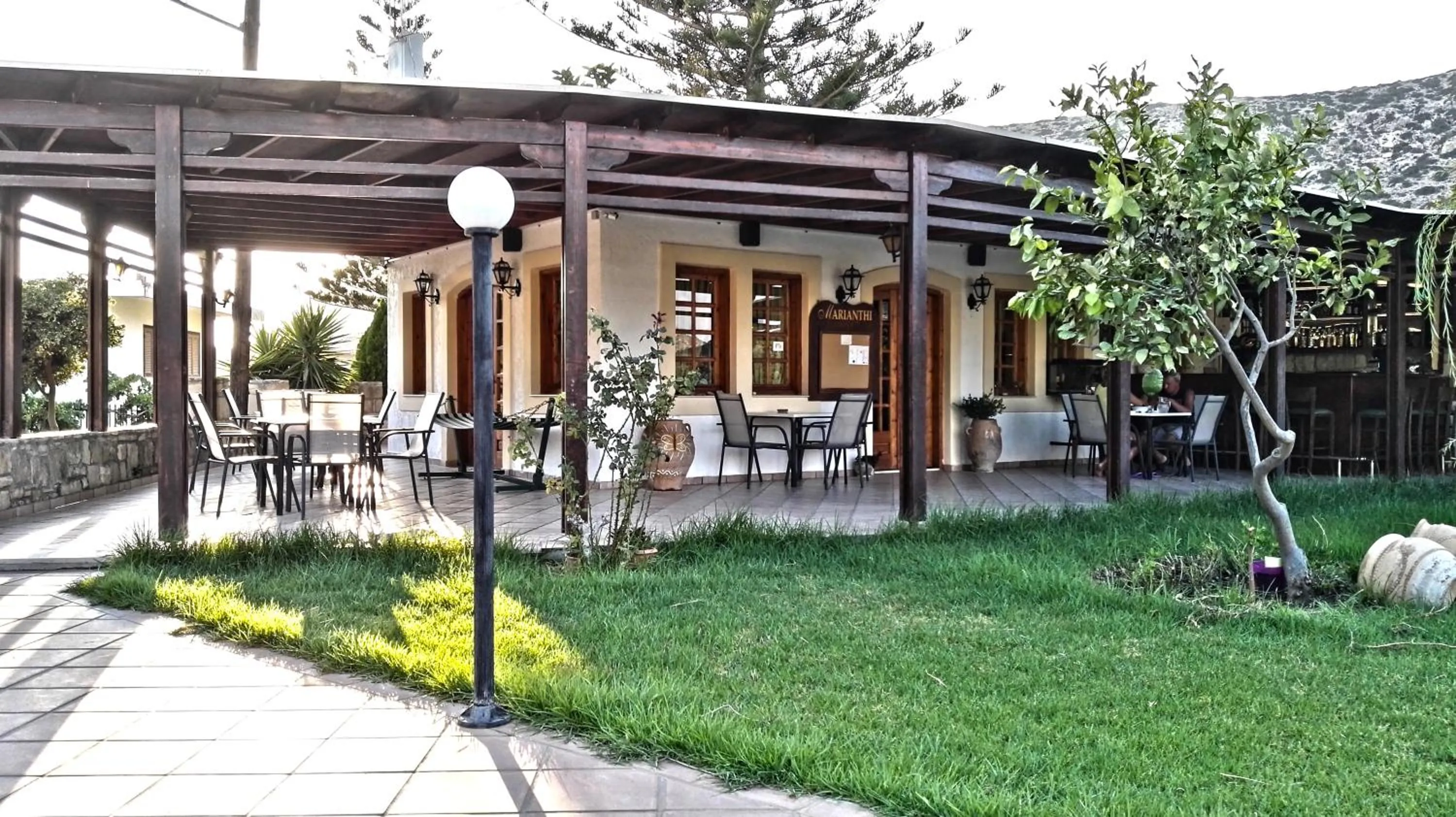 Meals in Dimitris Villa Hotel