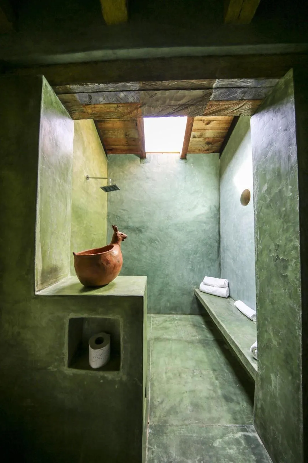 Bathroom in Huayápam Yù'ú Lodge