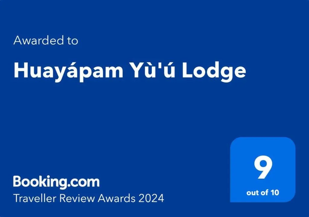 Certificate/Award in Huayápam Yù'ú Lodge