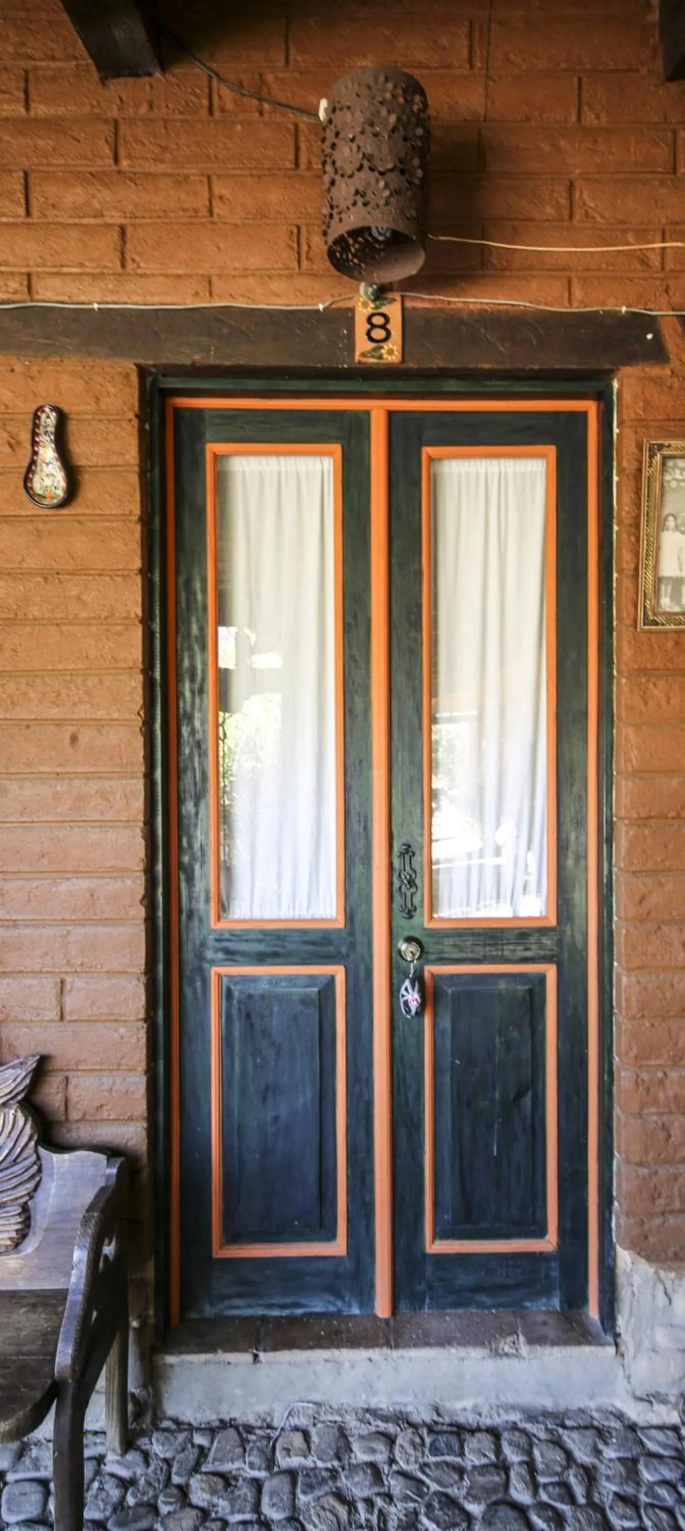 Facade/entrance in Huayápam Yù'ú Lodge
