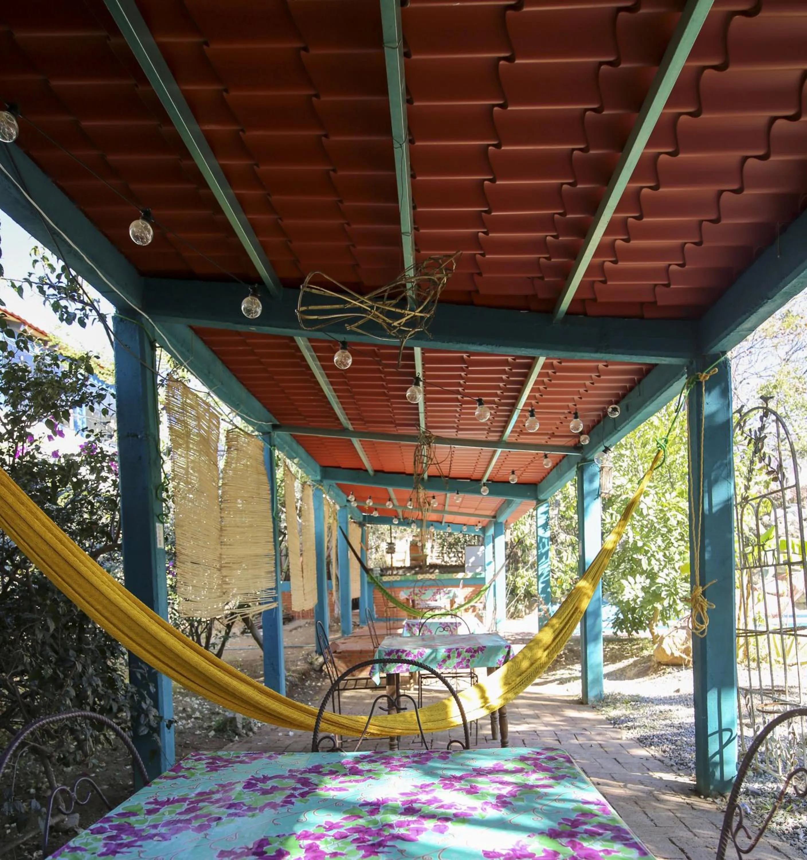Patio in Huayápam Yù'ú Lodge