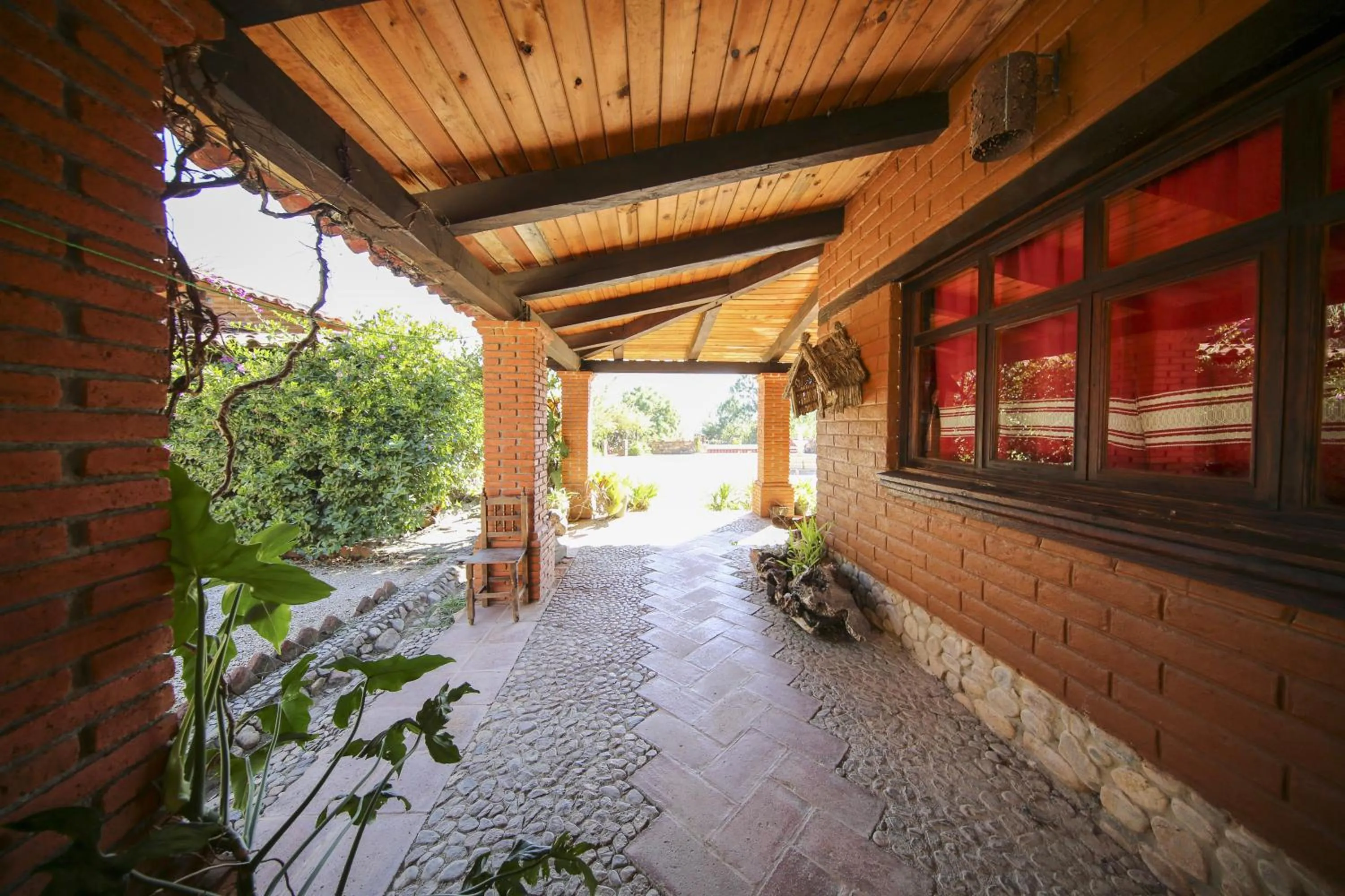 Garden in Huayápam Yù'ú Lodge