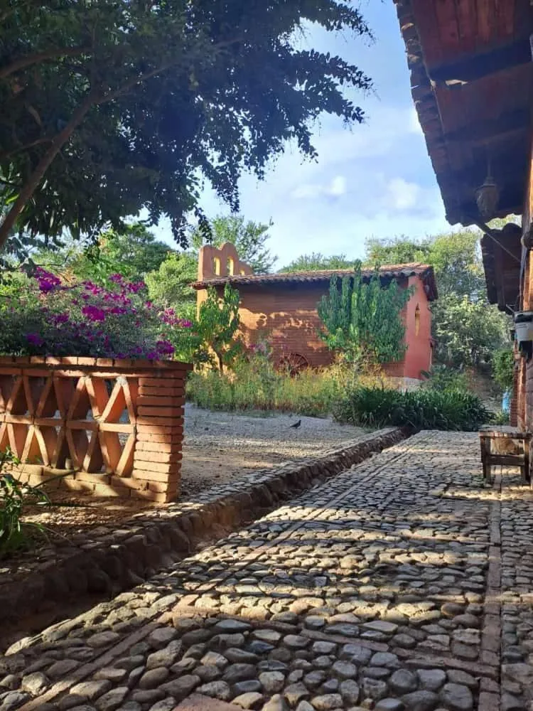 Garden in Huayápam Yù'ú Lodge