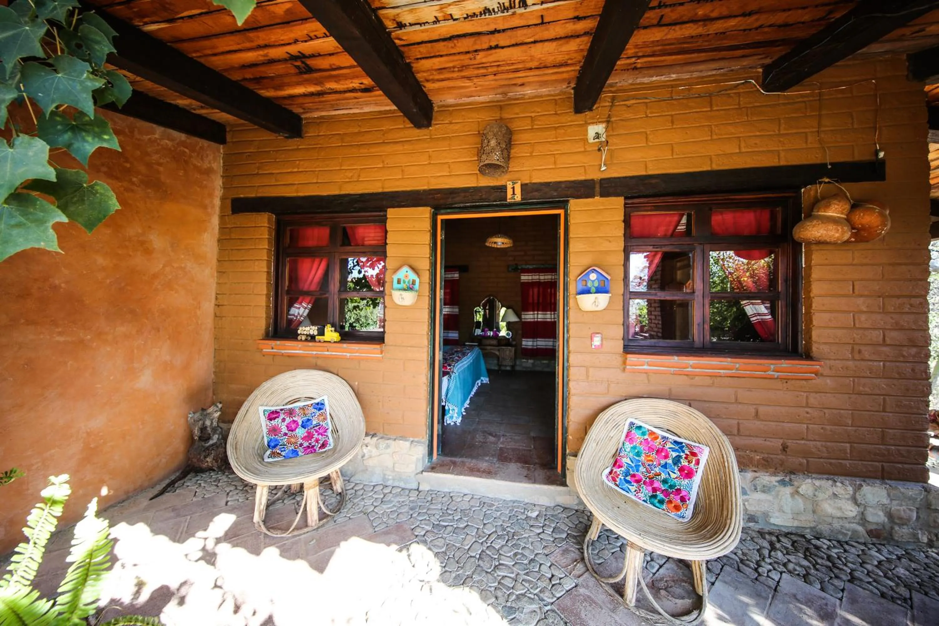 Patio in Huayápam Yù'ú Lodge
