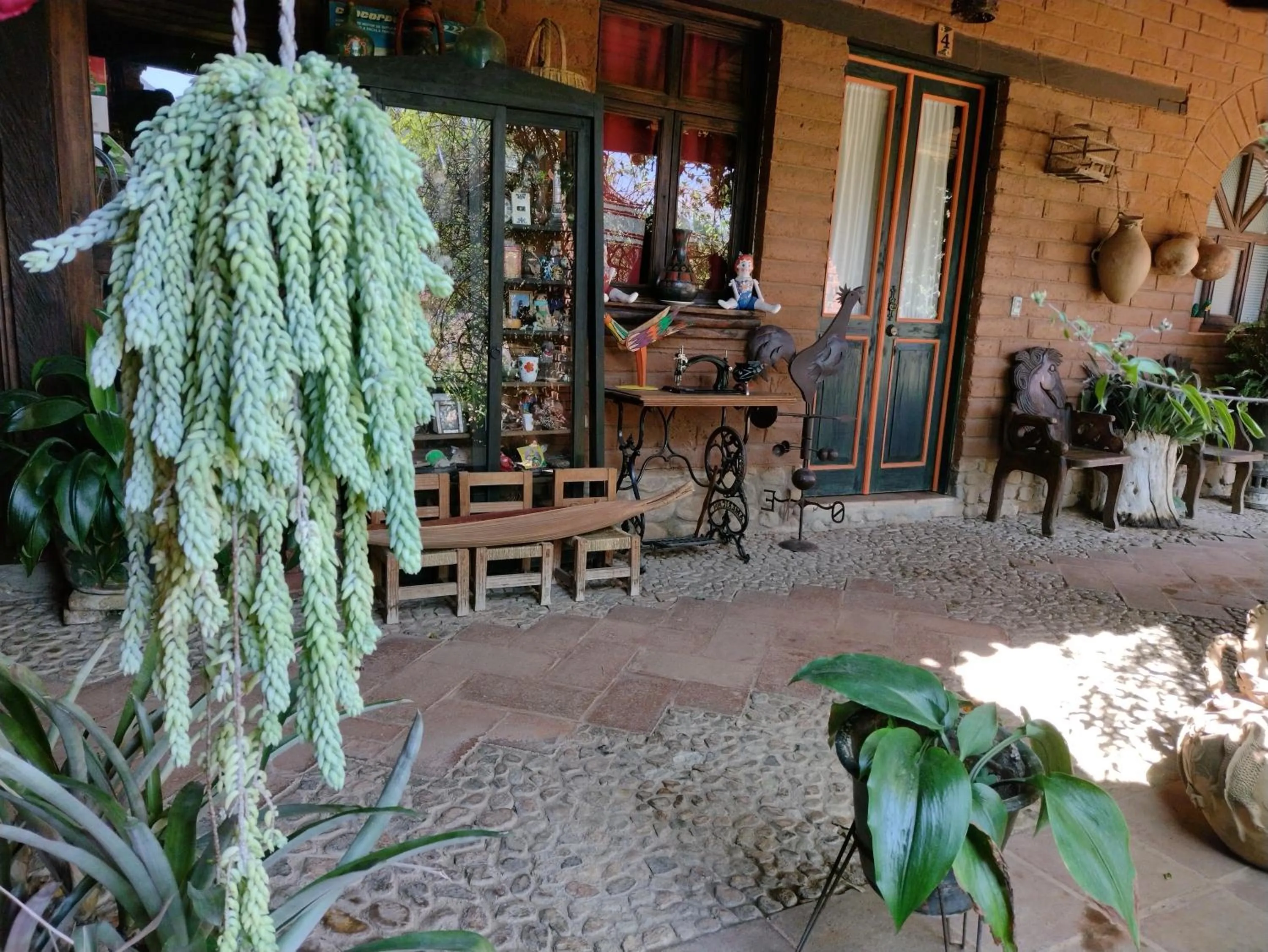 Patio in Huayápam Yù'ú Lodge