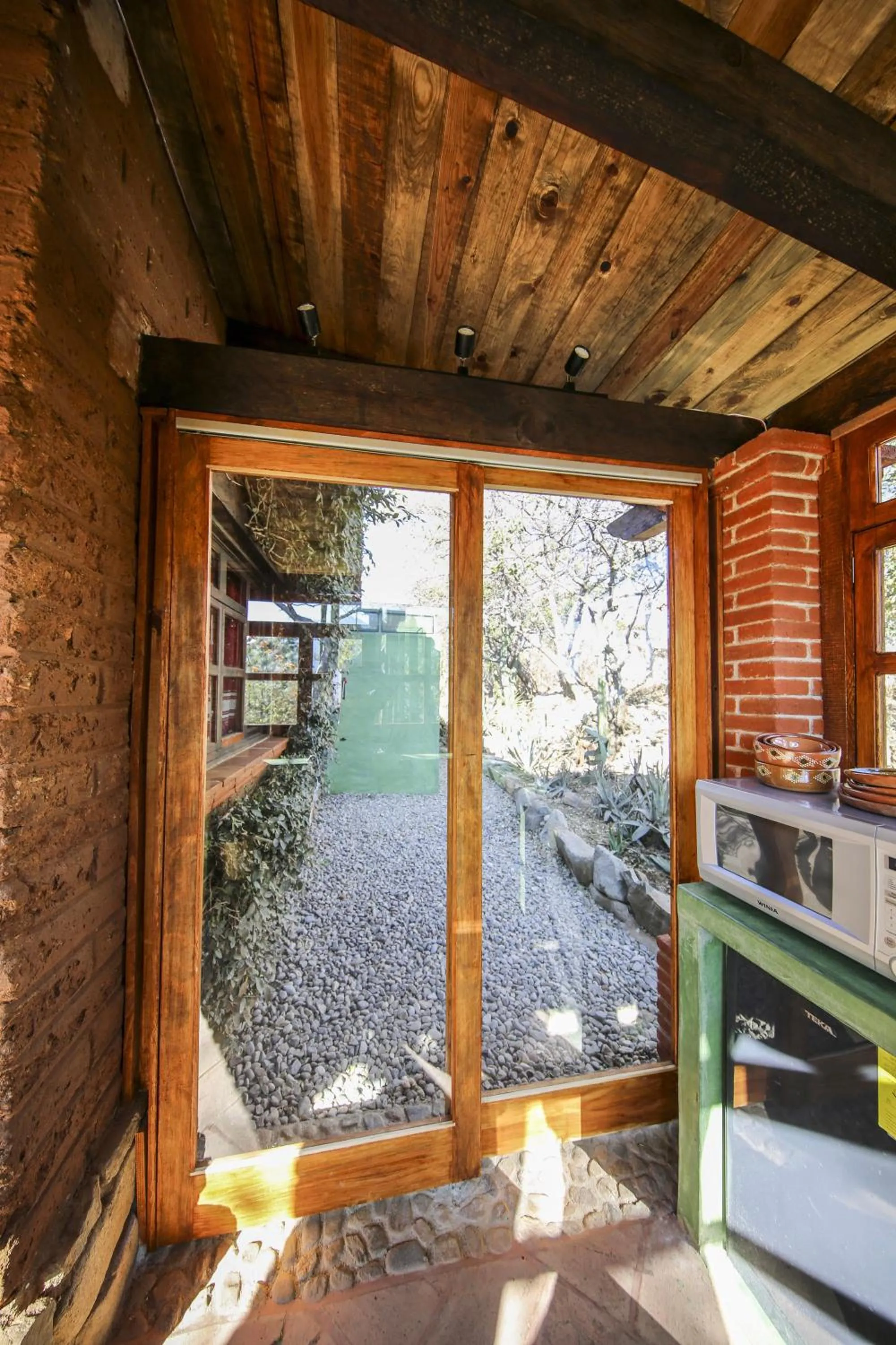 Patio in Huayápam Yù'ú Lodge