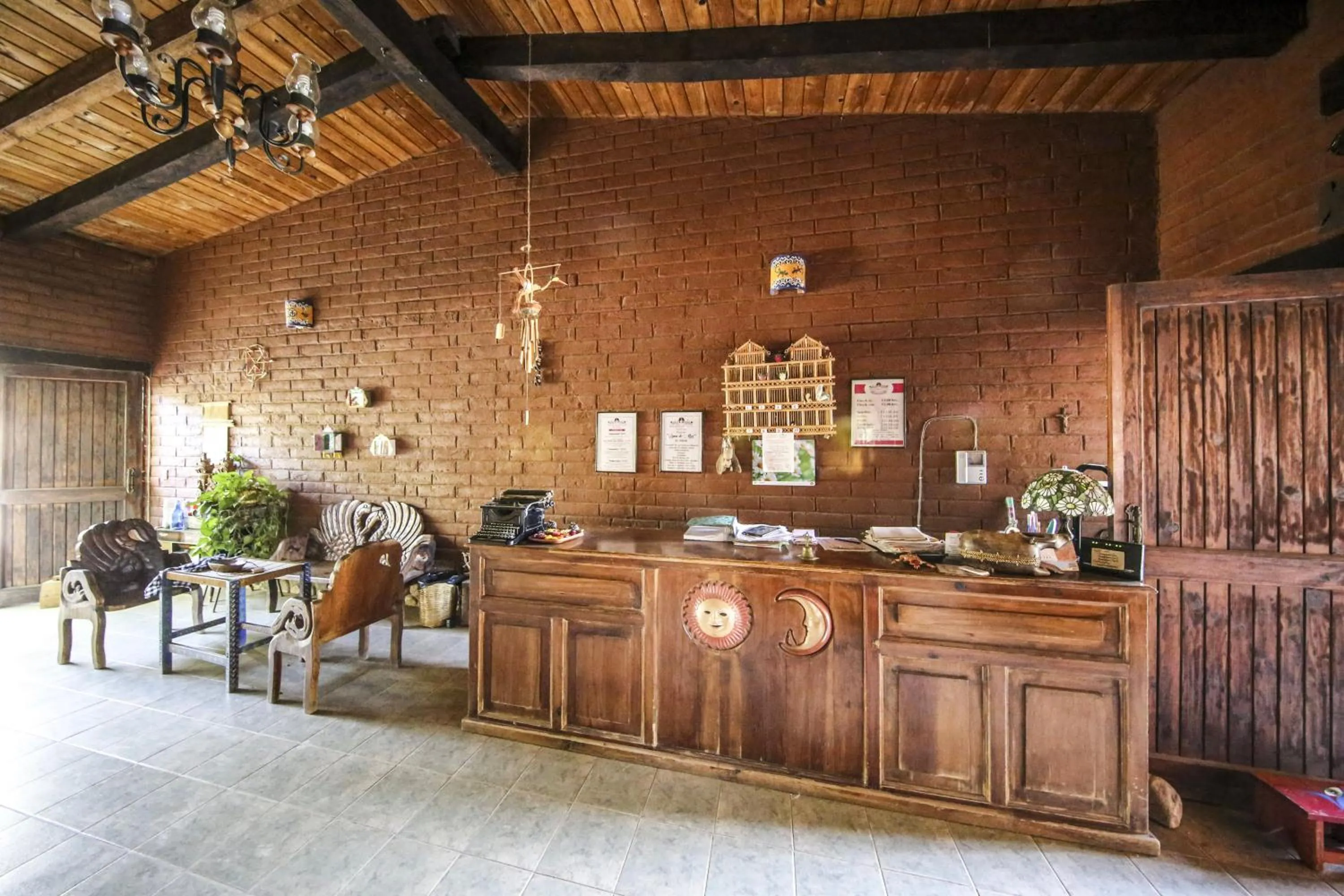 Lobby or reception in Huayápam Yù'ú Lodge