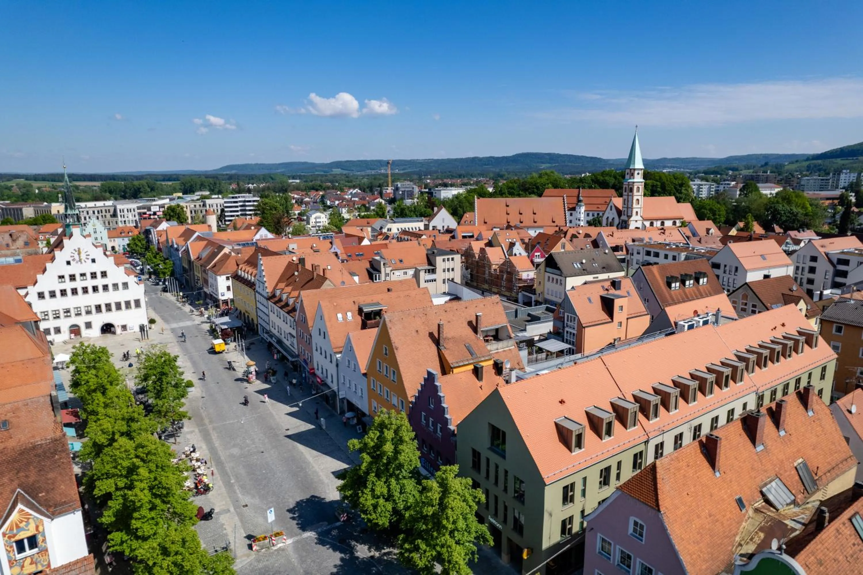 Bird's eye view in Stadthotel Neumarkt Mitte