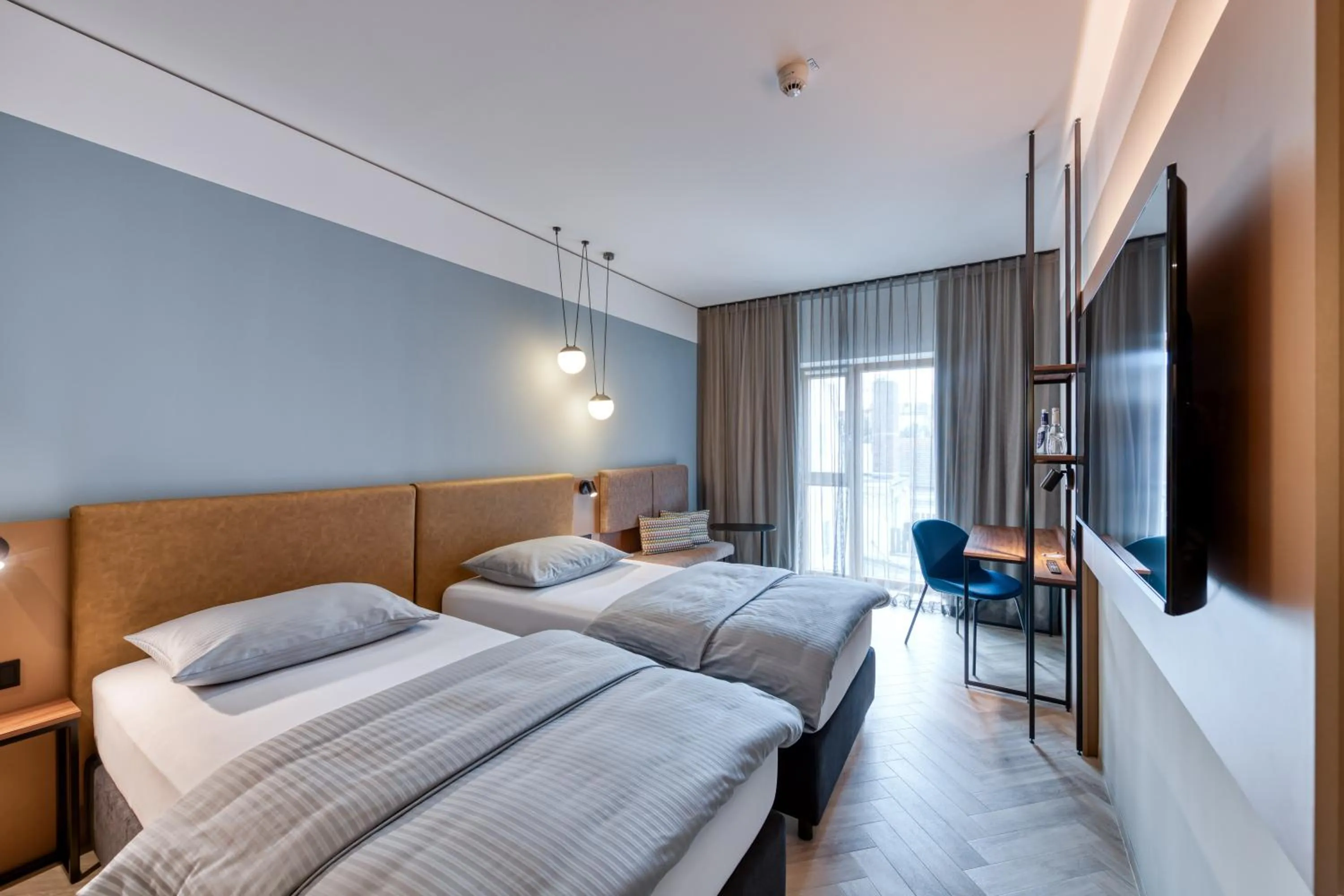 Photo of the whole room, Bed in Stadthotel Neumarkt Mitte