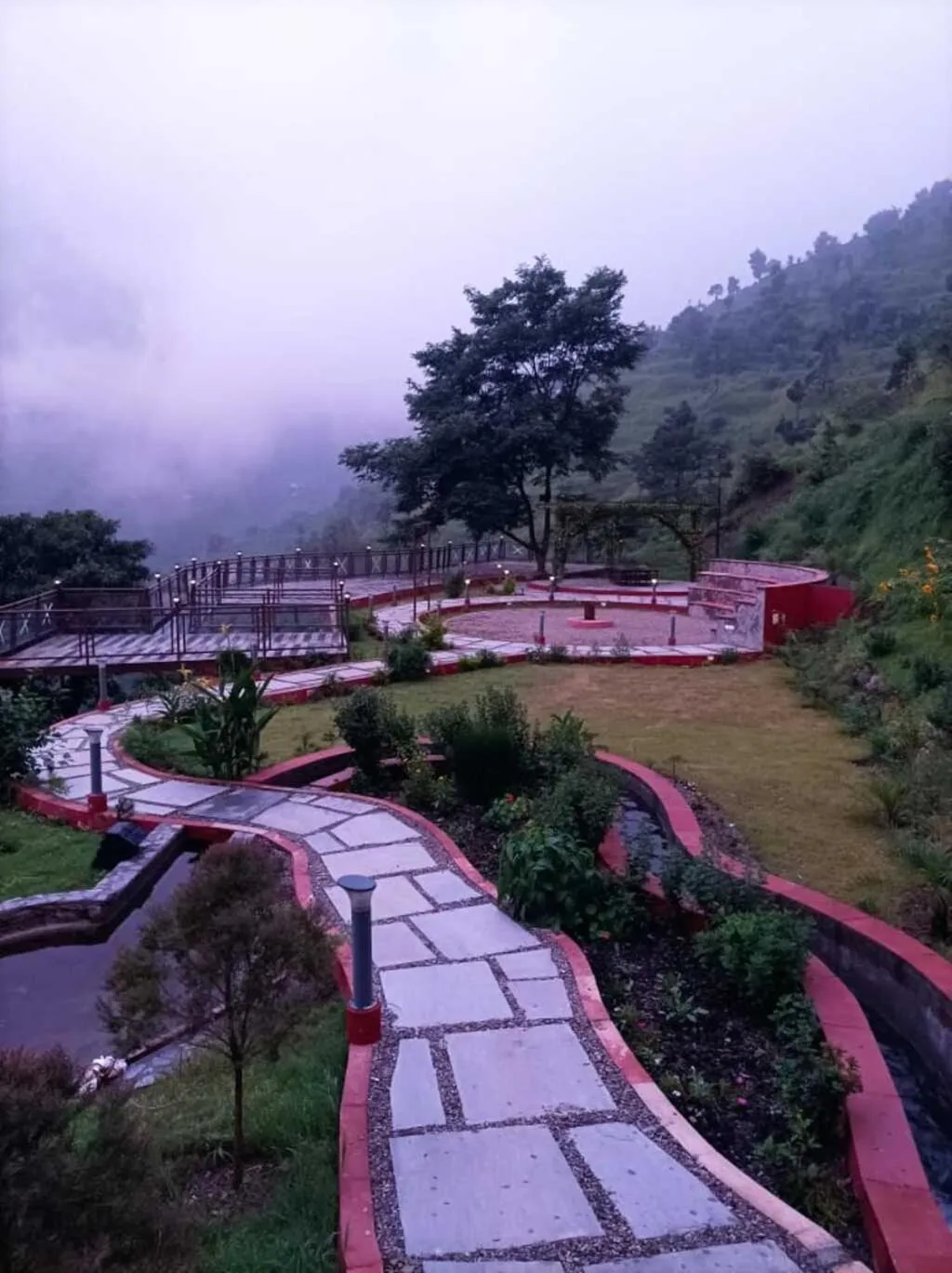 Garden in Atulyam, Pangot