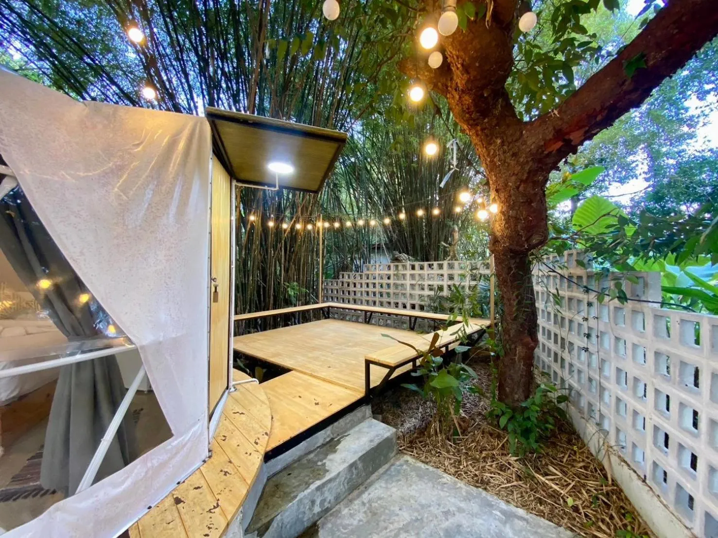 Patio in Baan Nai Baan Nok Resort