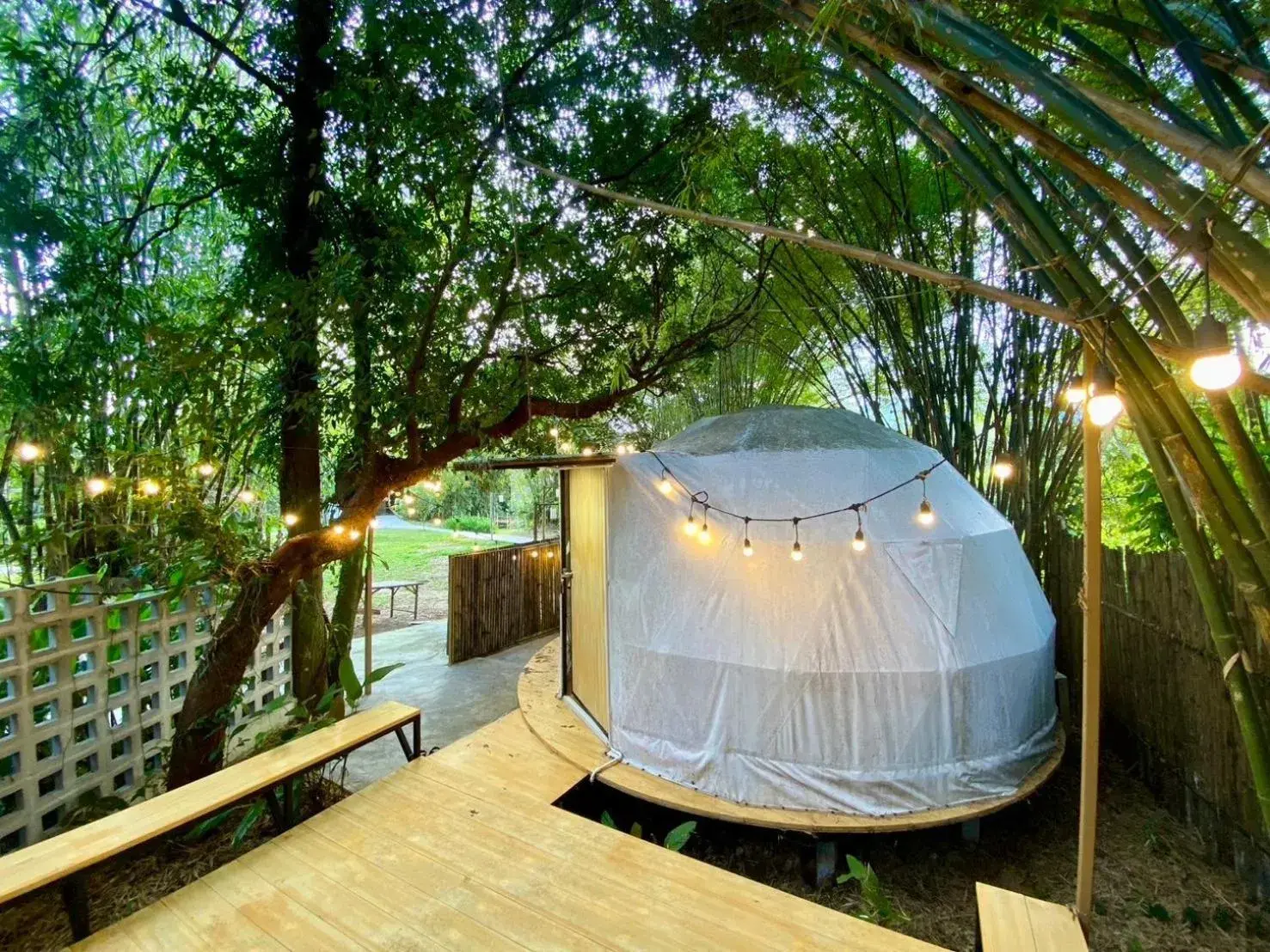 Tent in Baan Nai Baan Nok Resort Tent in Baan Nai Baan Nok Resort