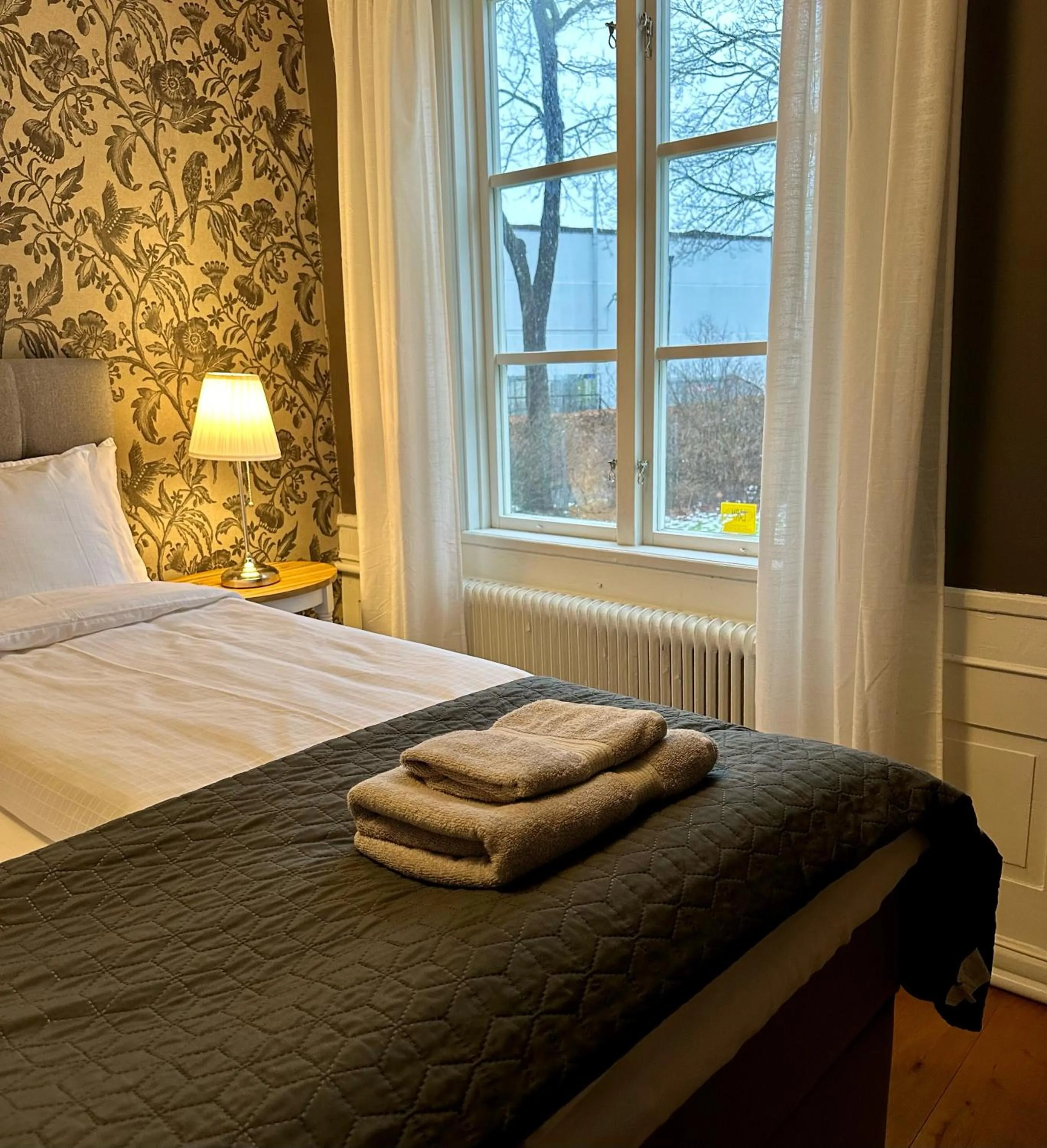 Bed in Kinna Bed & Breakfast