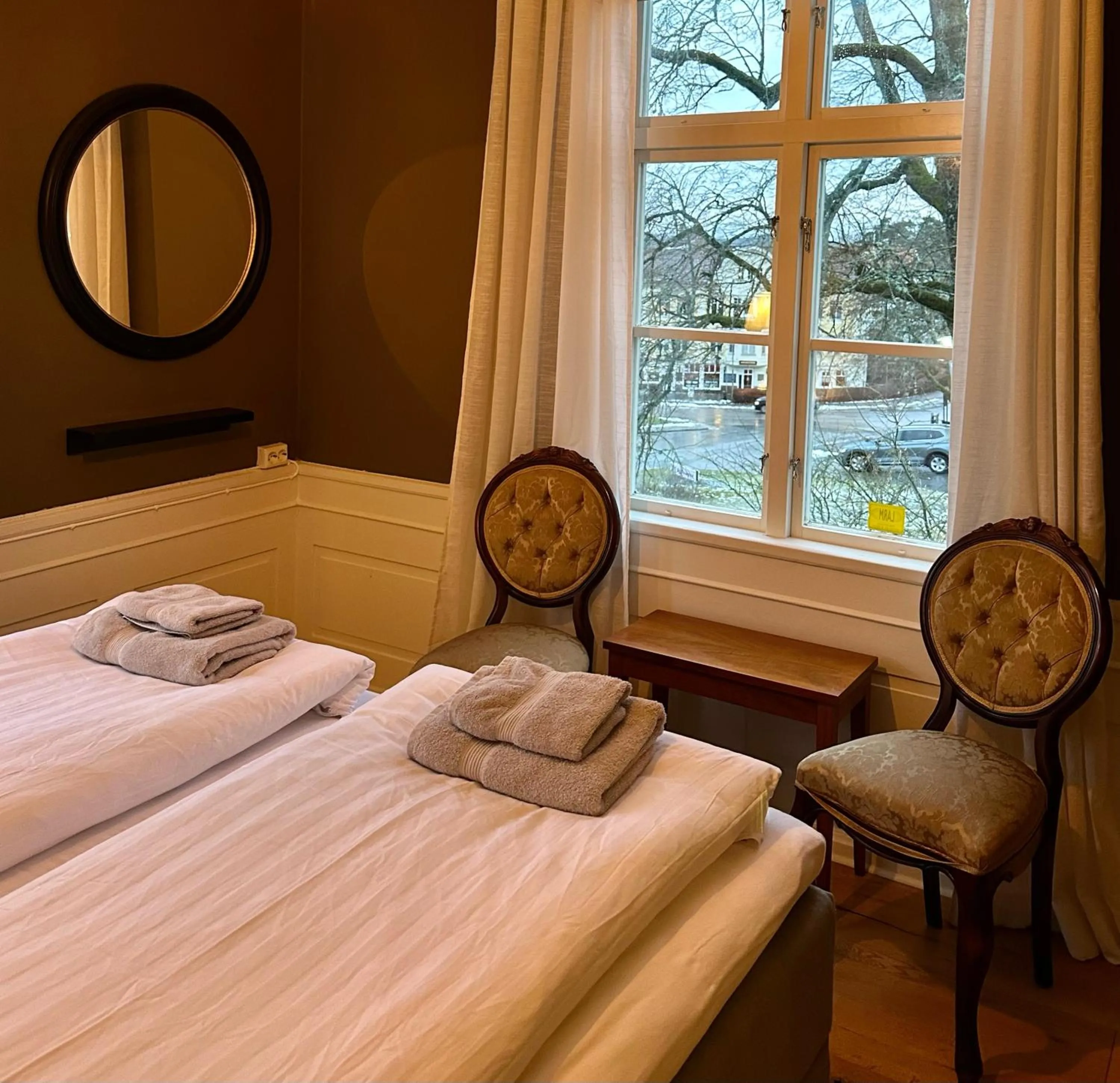 Bed in Kinna Bed & Breakfast