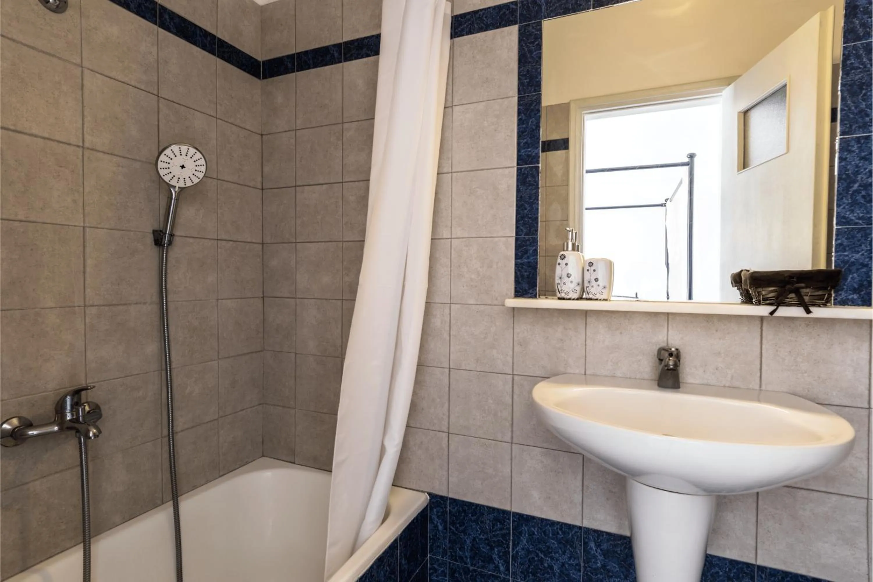 Bathroom in Irigeneia Hotel