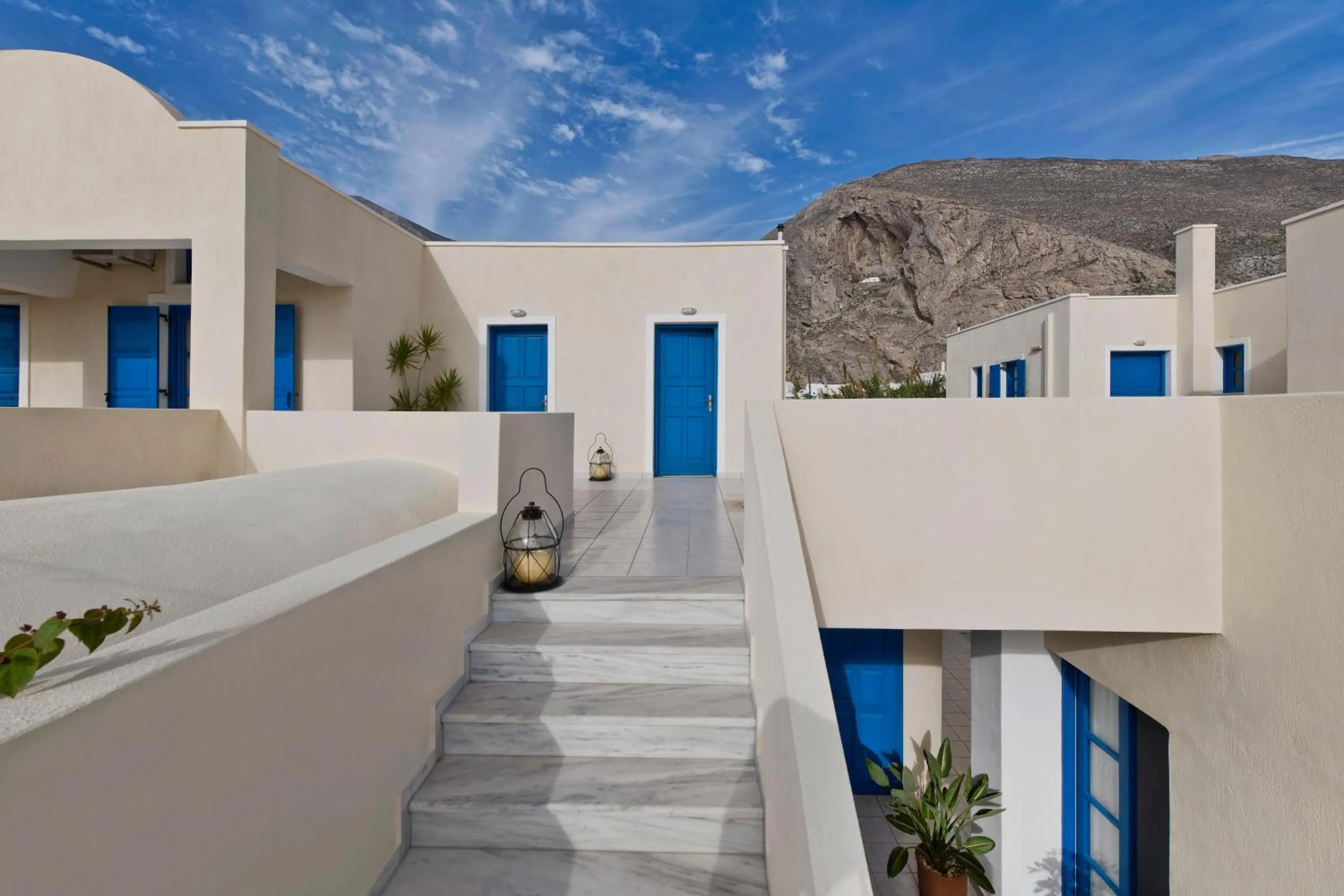 Facade/entrance in Irigeneia Hotel