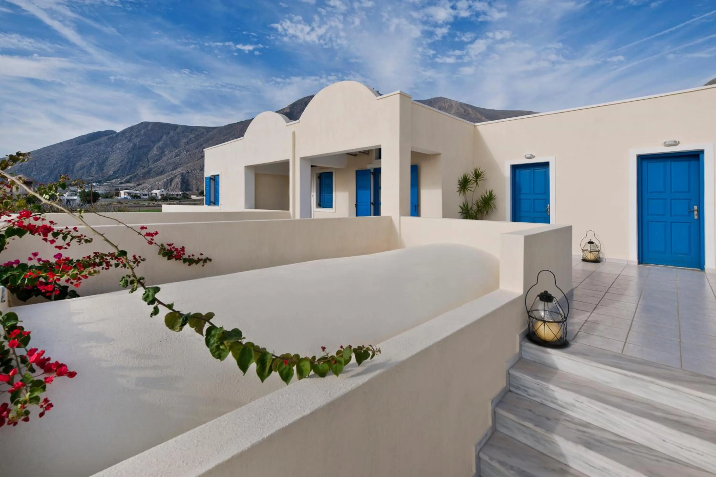 Facade/entrance in Irigeneia Hotel