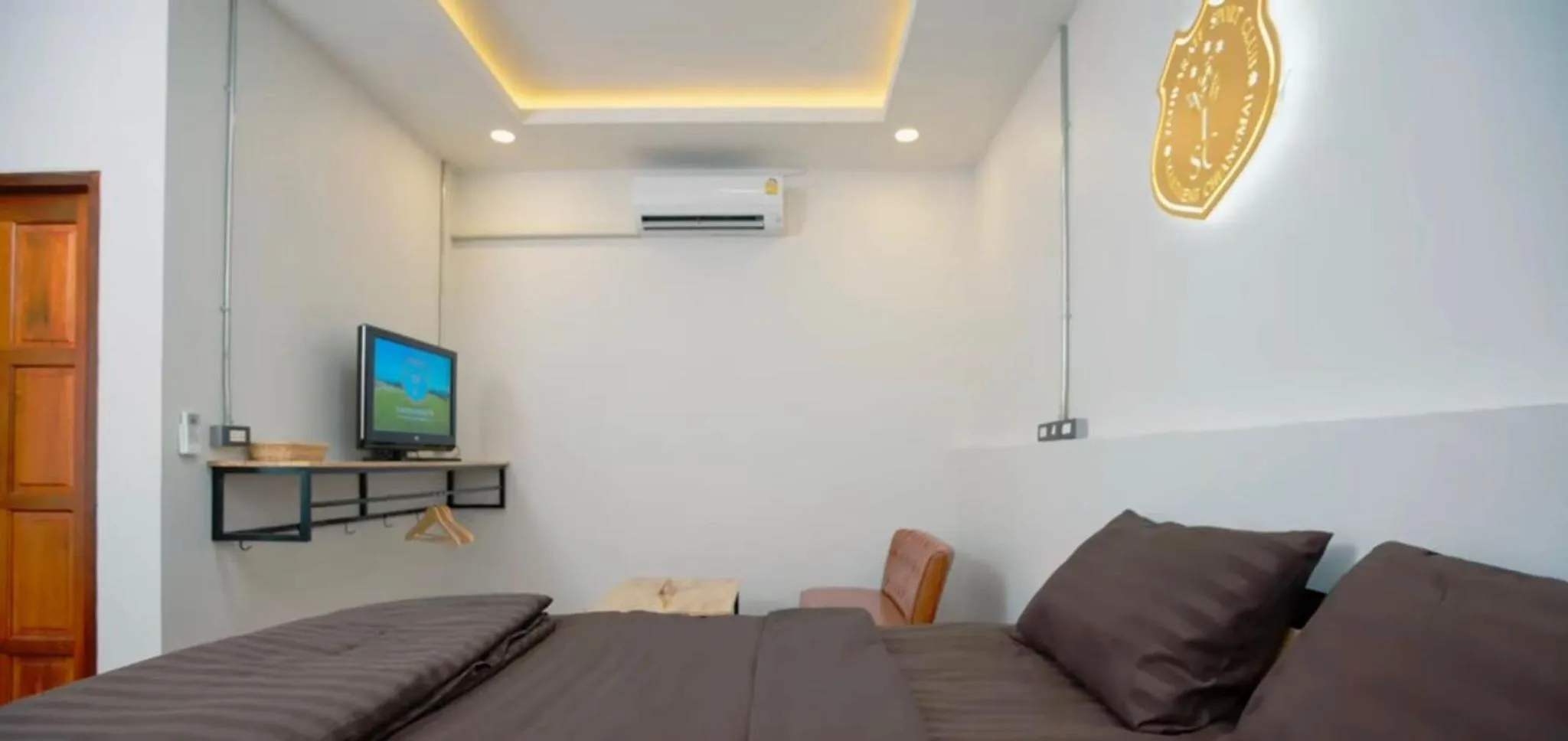 Bed in Yaowarate Sport Club and Resort ไร่เยาวเรศ