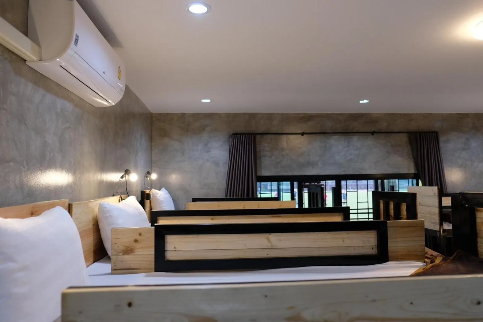 Bed in Yaowarate Sport Club and Resort ไร่เยาวเรศ