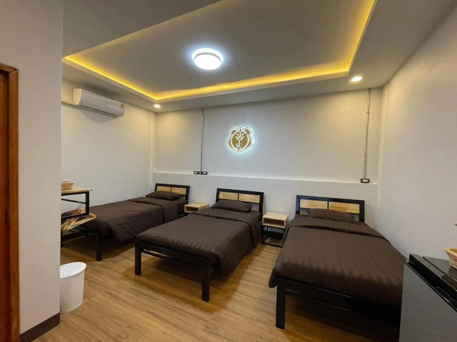 Bed in Yaowarate Sport Club and Resort ไร่เยาวเรศ