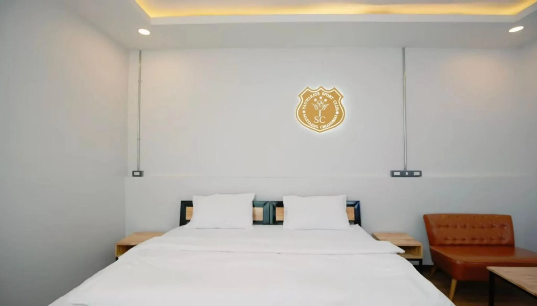 Bed in Yaowarate Sport Club and Resort ไร่เยาวเรศ