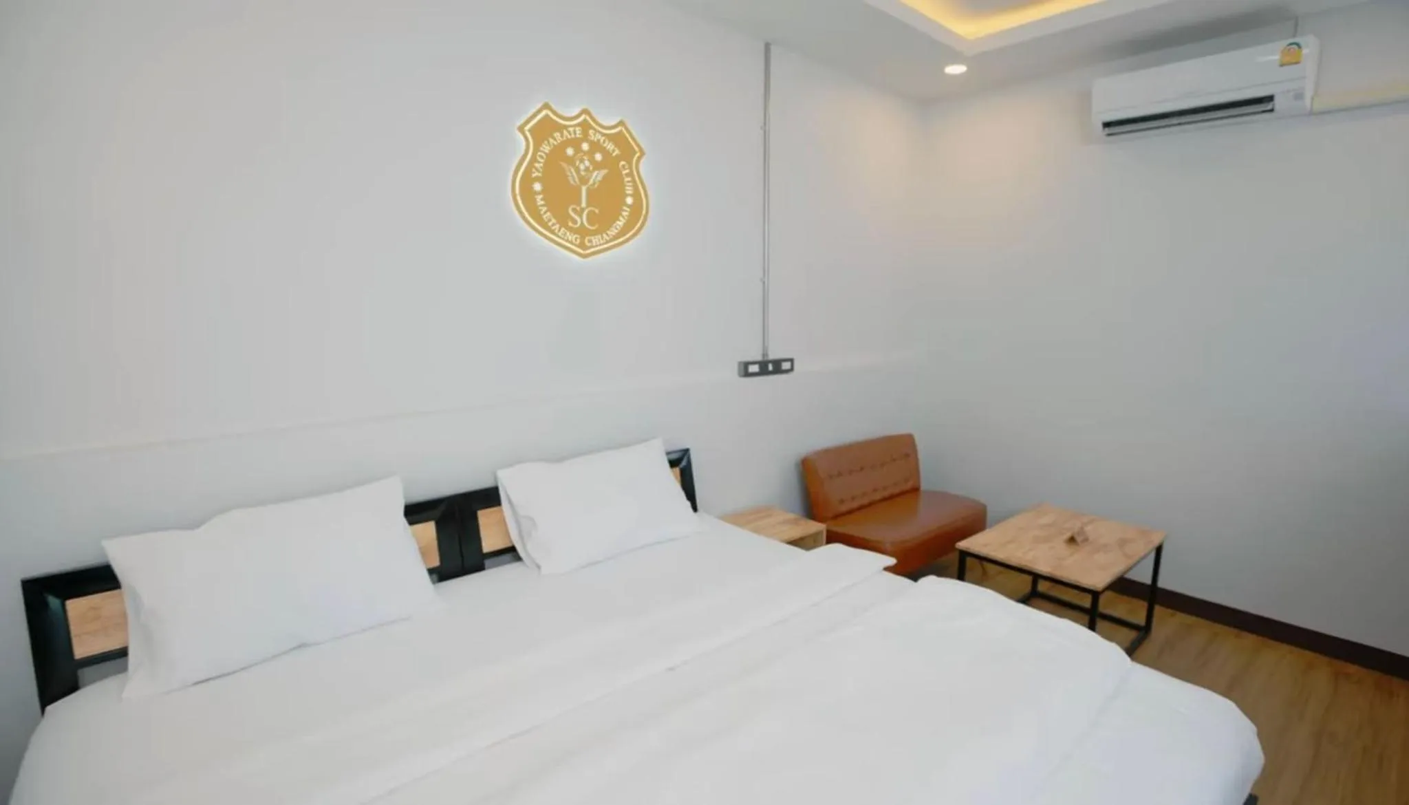 Bed in Yaowarate Sport Club and Resort ไร่เยาวเรศ