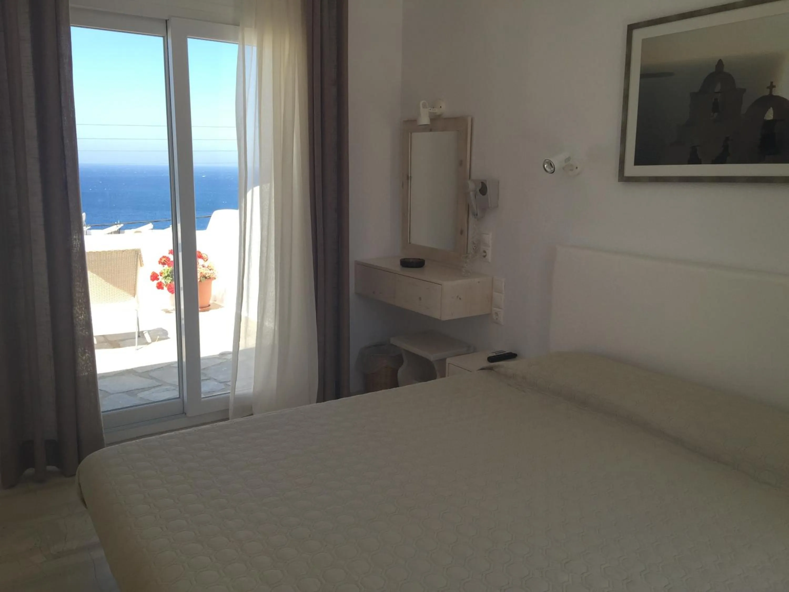 Bed in Hotel Spanelis