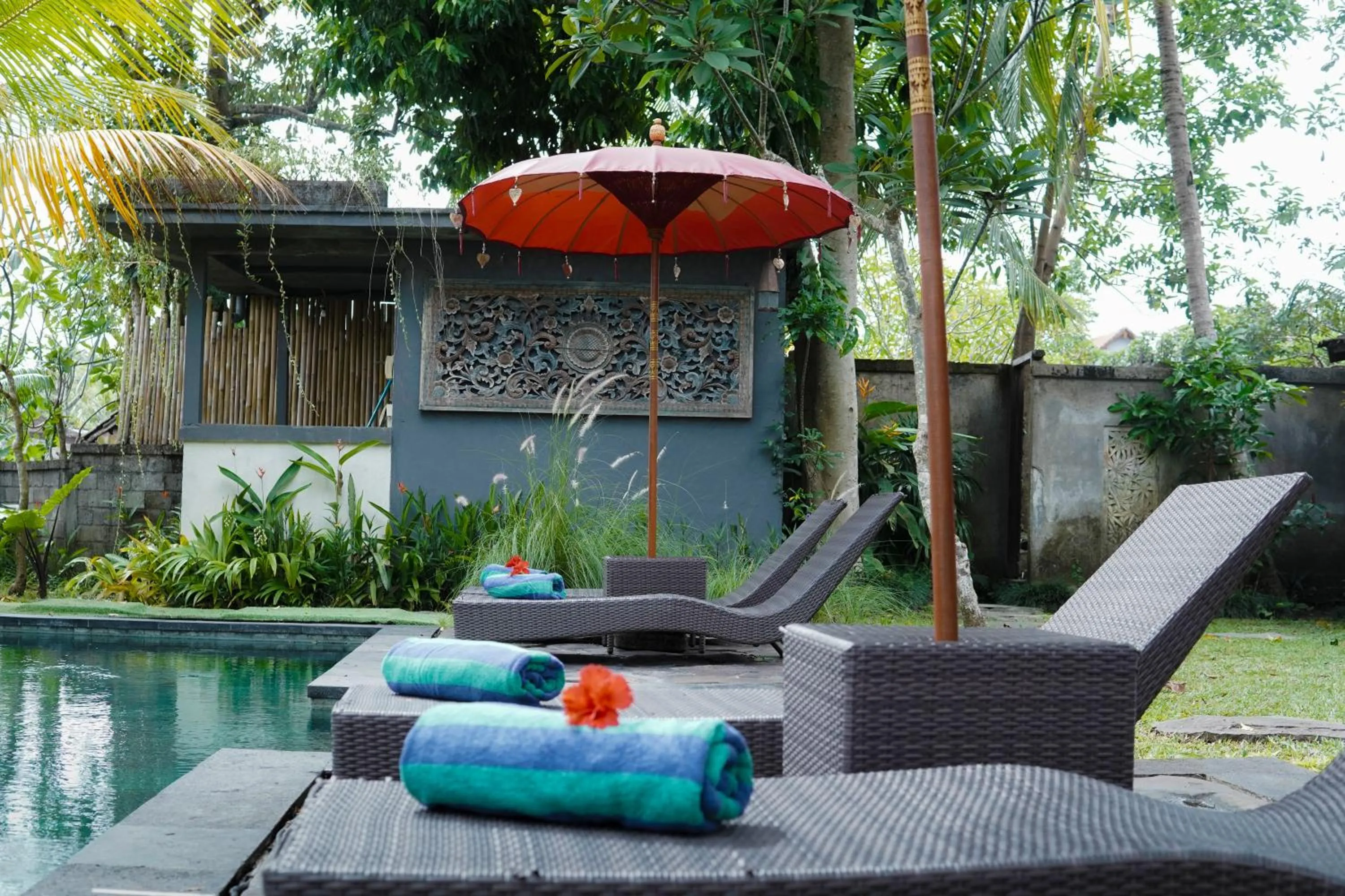Patio in Sentana Villa Ubud