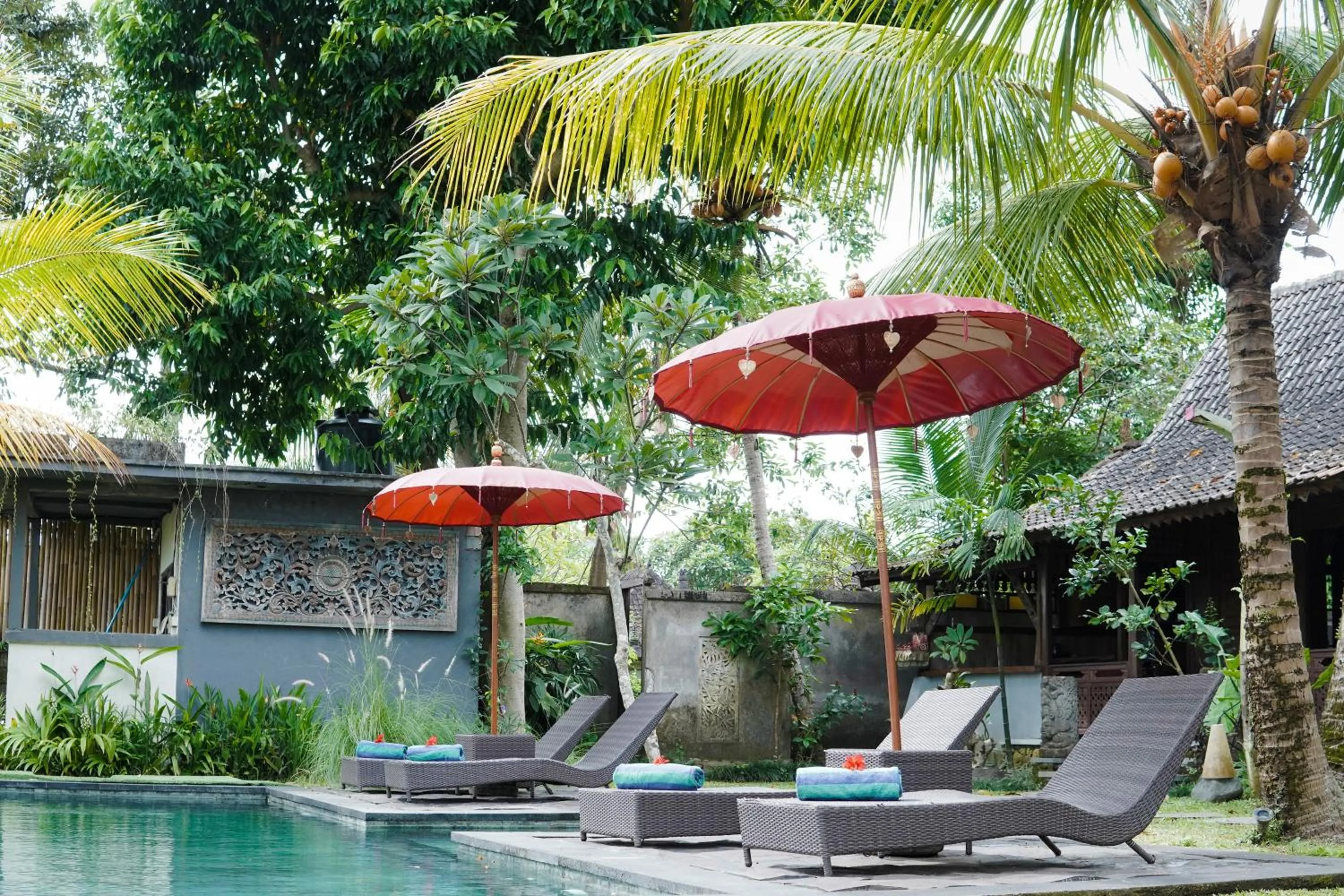 Patio in Sentana Villa Ubud