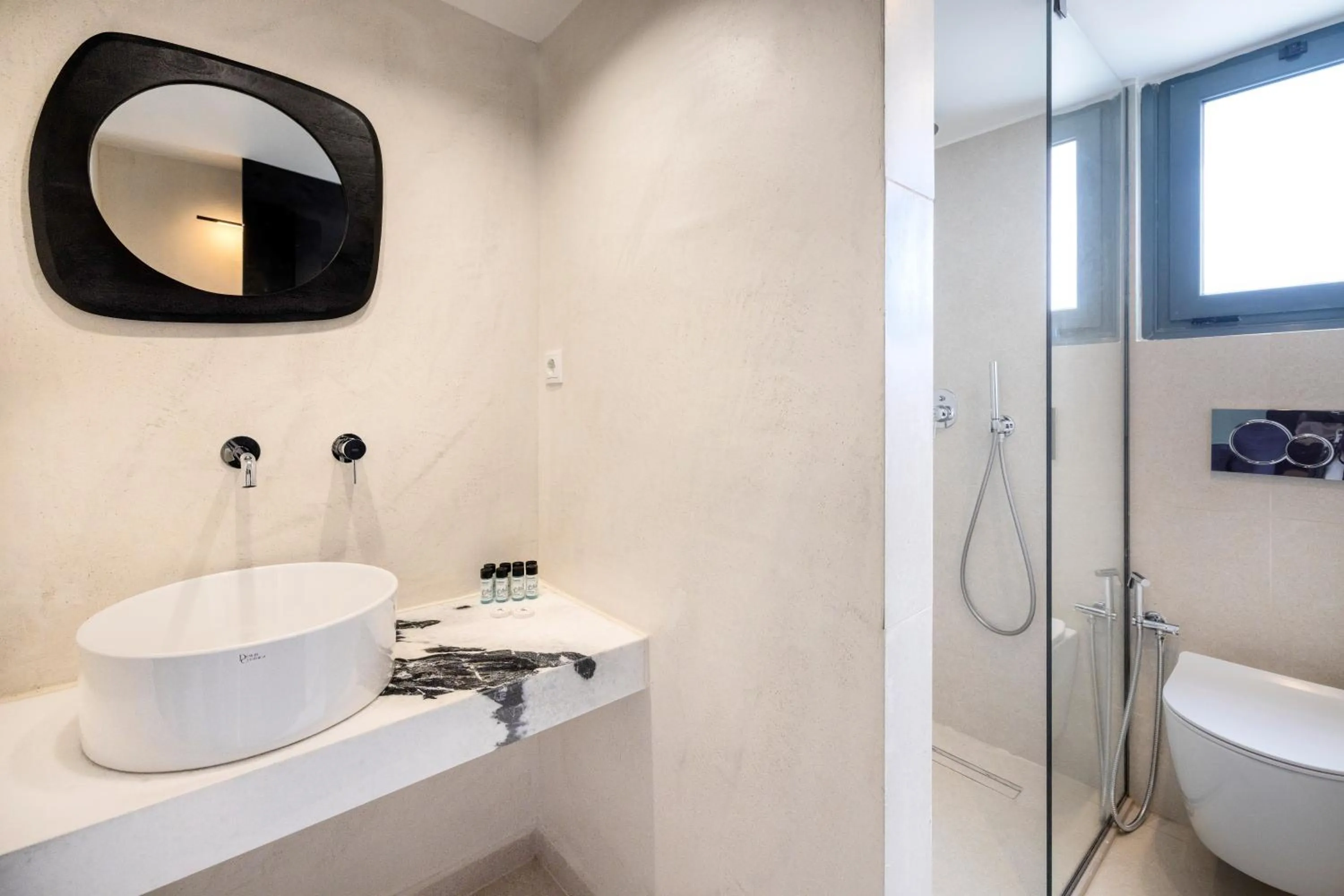 Shower in La Stella Suites