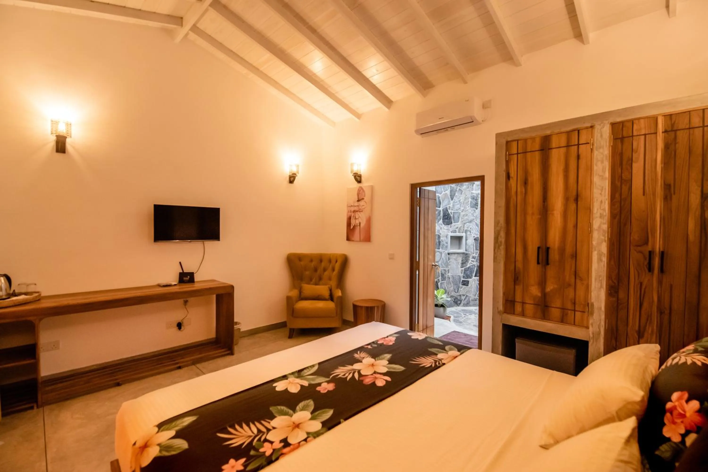 Bed in Tree of Life Resort