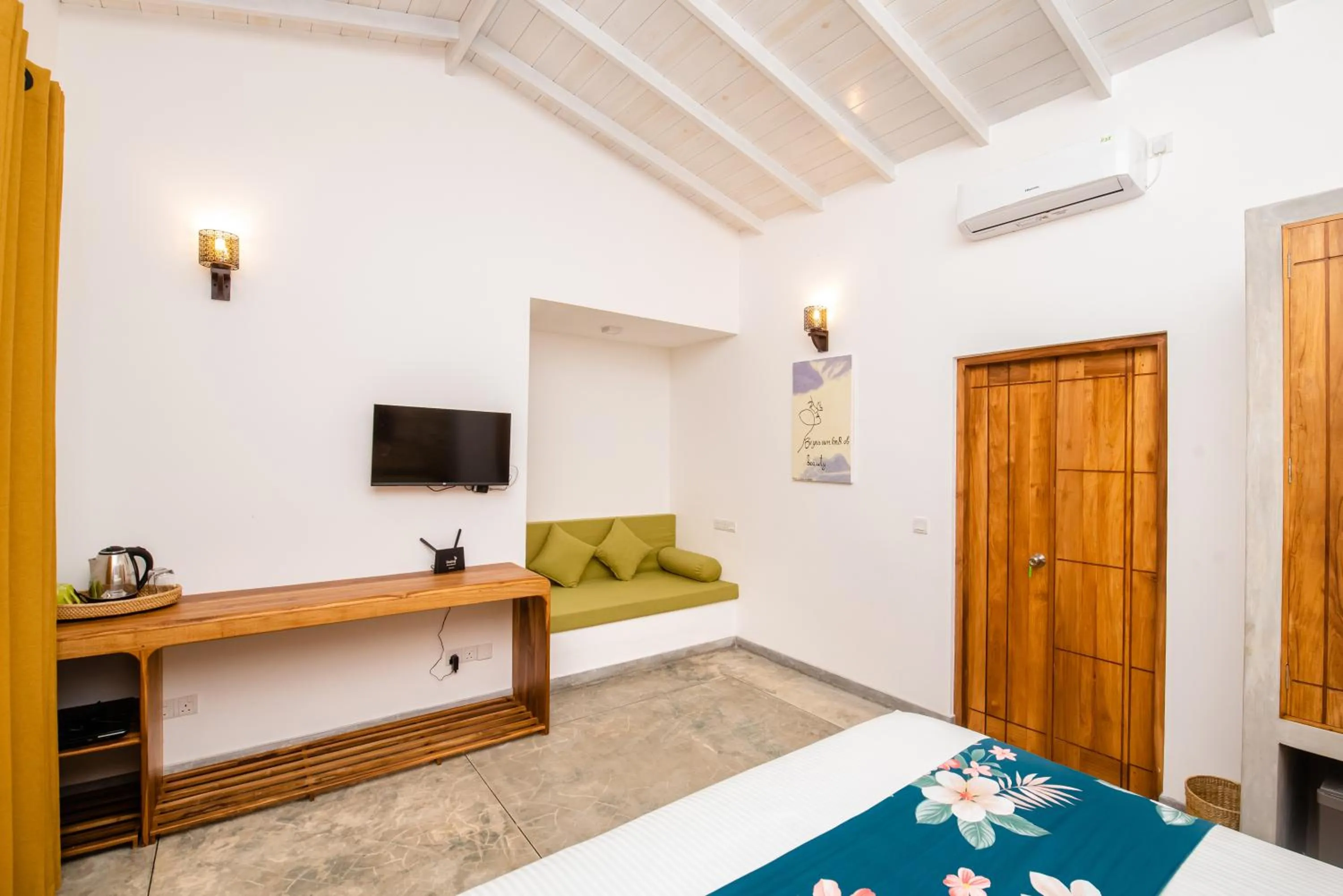 Bed in Tree of Life Resort