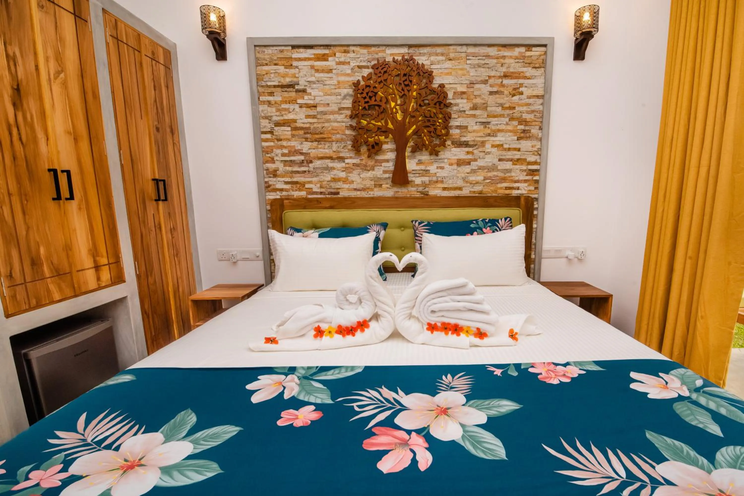 Bed in Tree of Life Resort