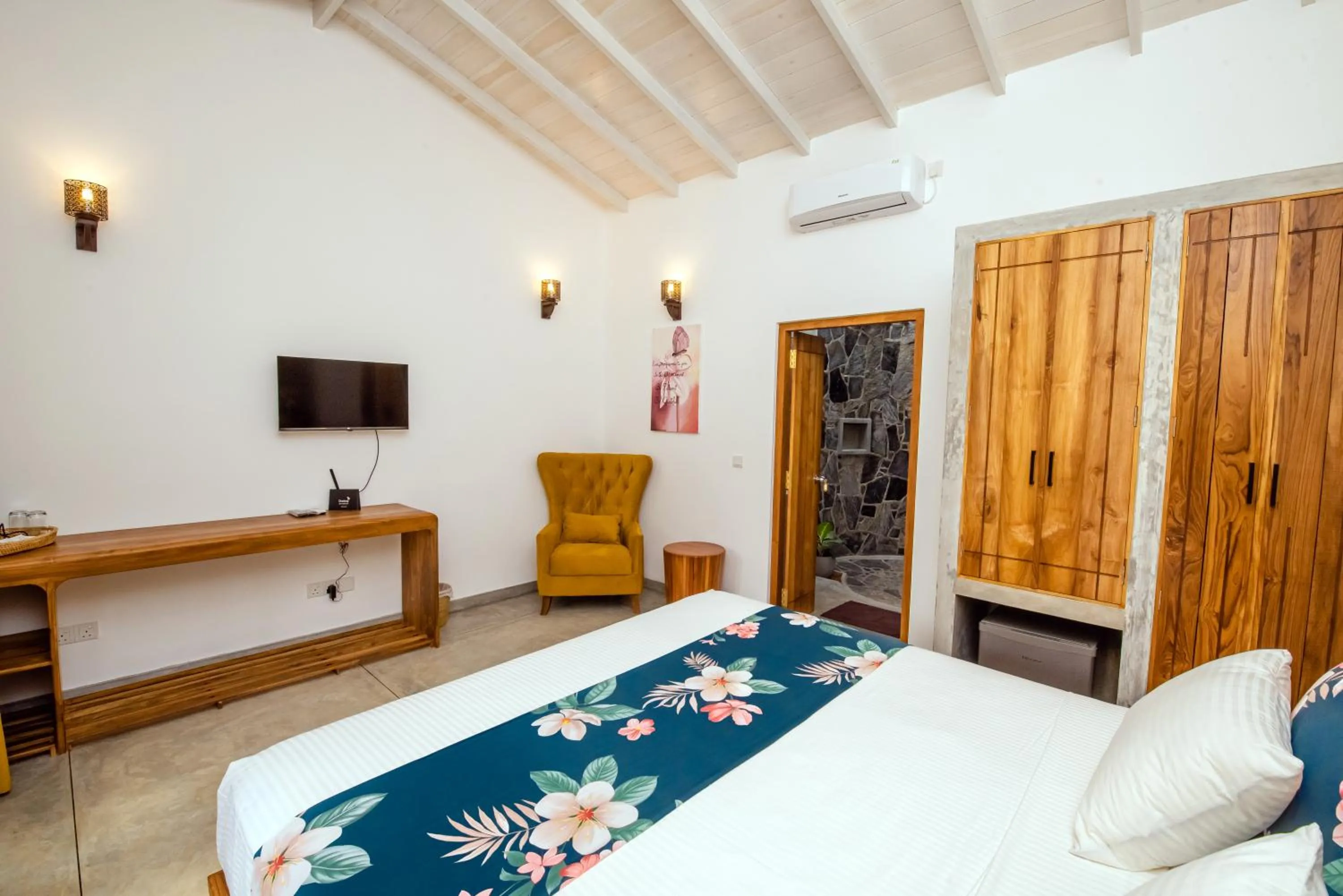 Bed in Tree of Life Resort