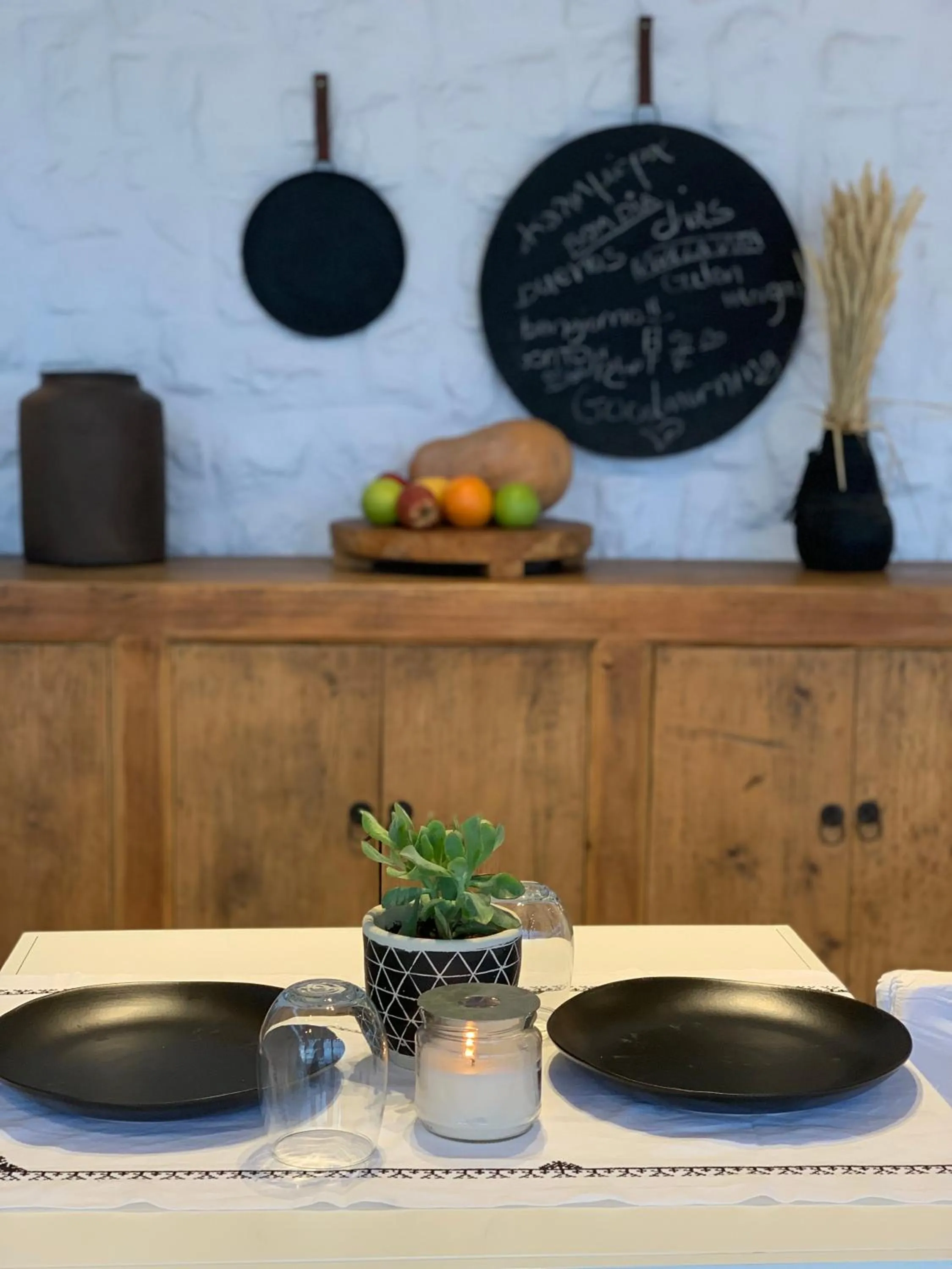 Kitchen or kitchenette in Ostraco Suites