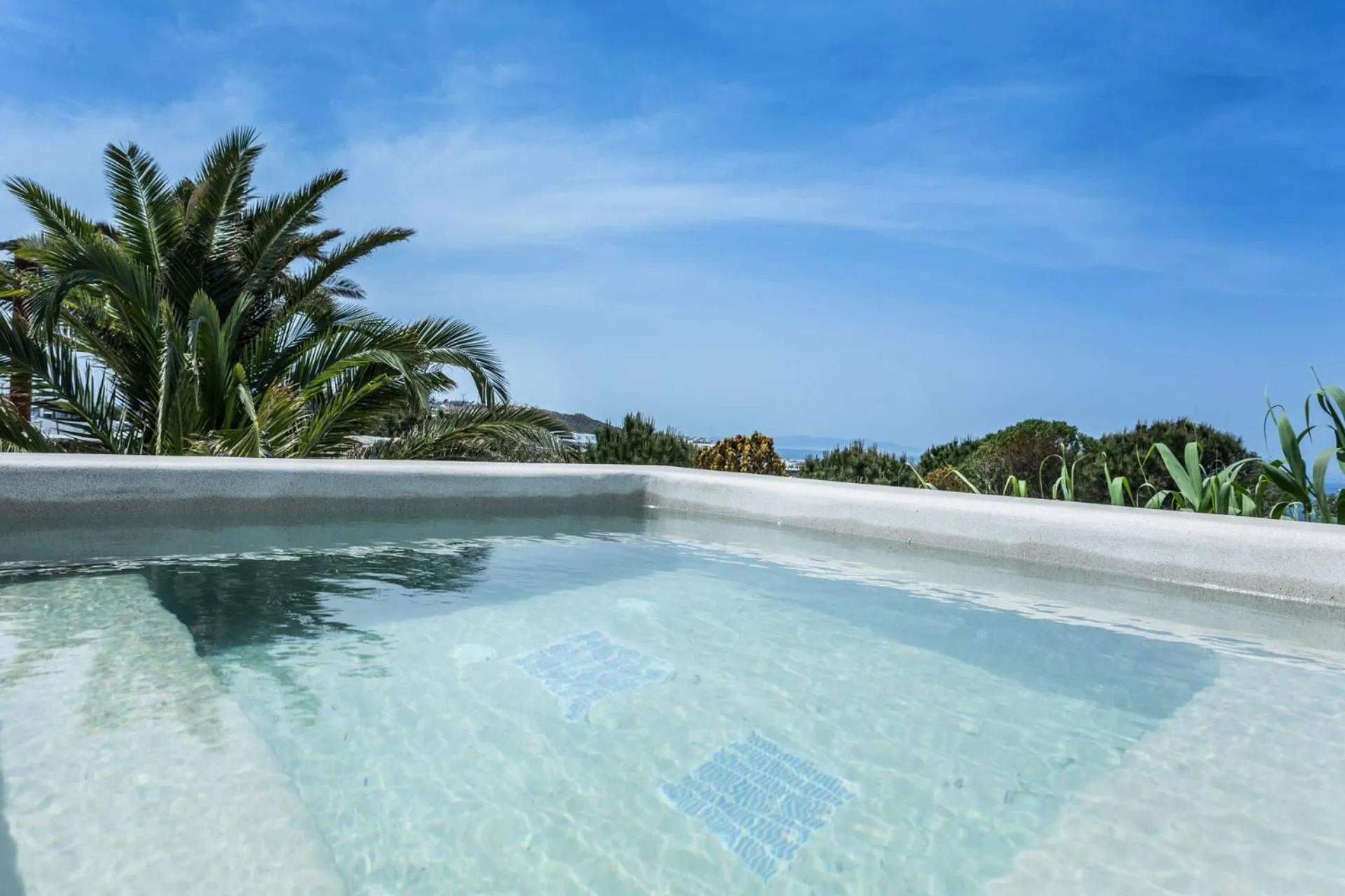 Balcony/Terrace in Ostraco Suites