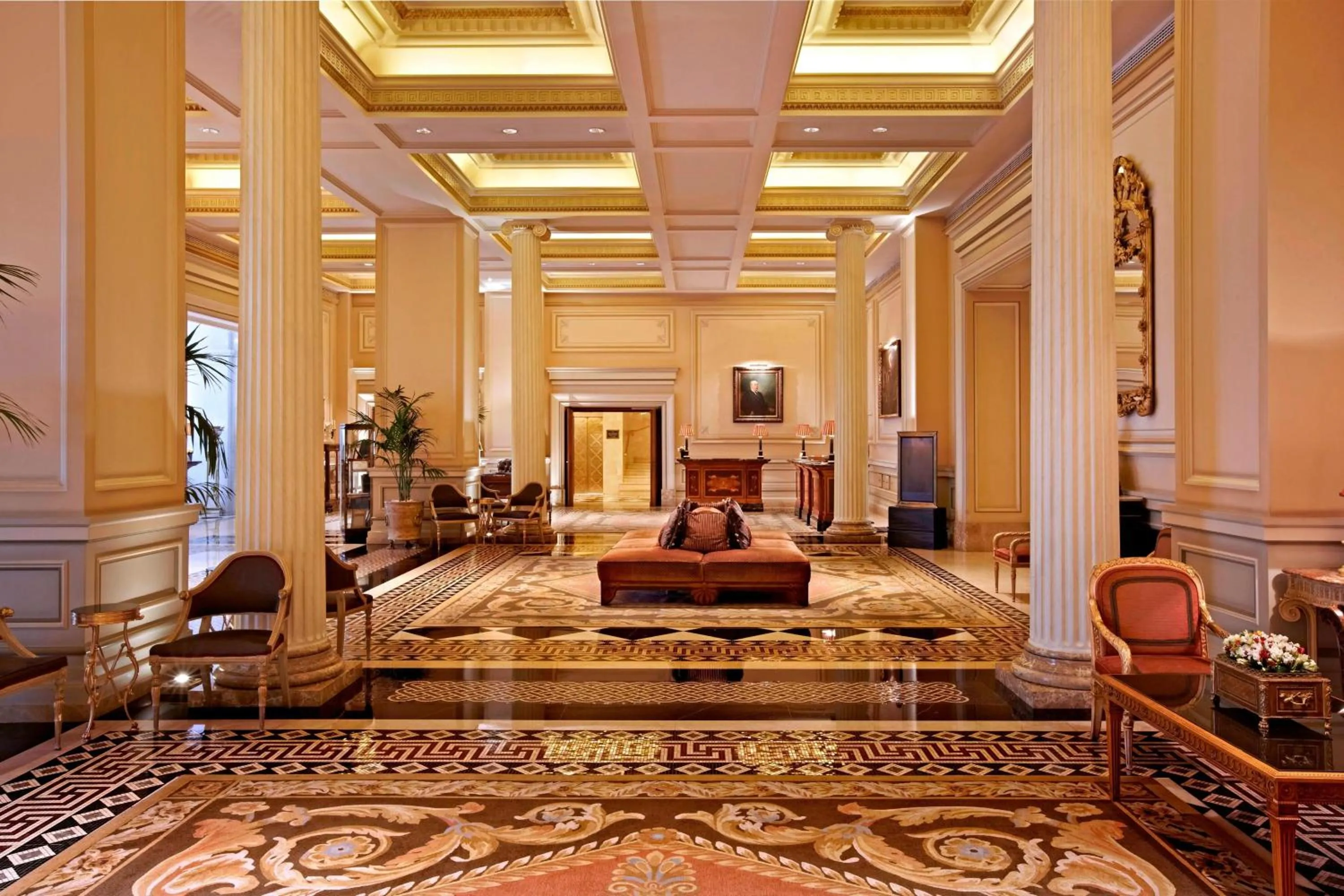 Lobby or reception in Hotel Grande Bretagne, a Luxury Collection Hotel, Athens