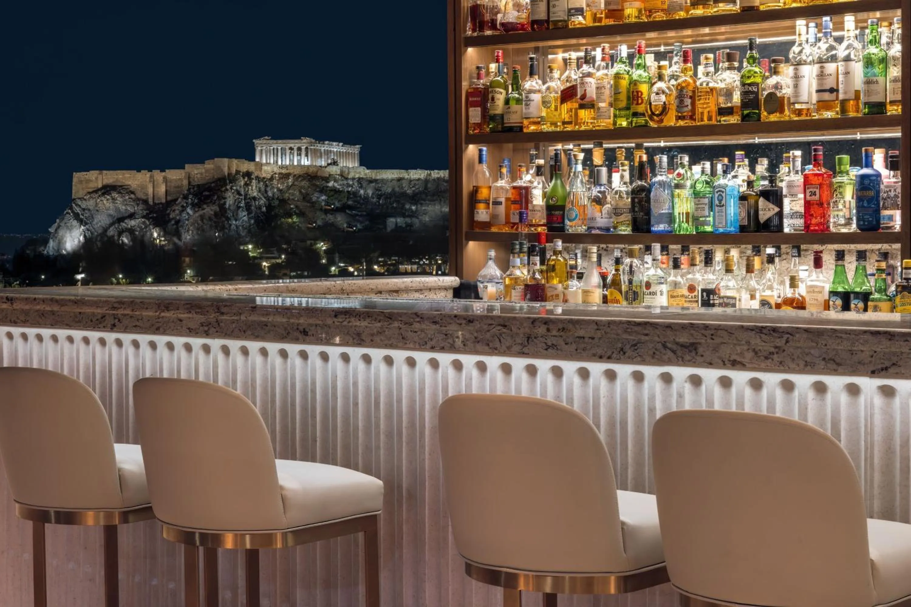 Lounge or bar in Hotel Grande Bretagne, a Luxury Collection Hotel, Athens