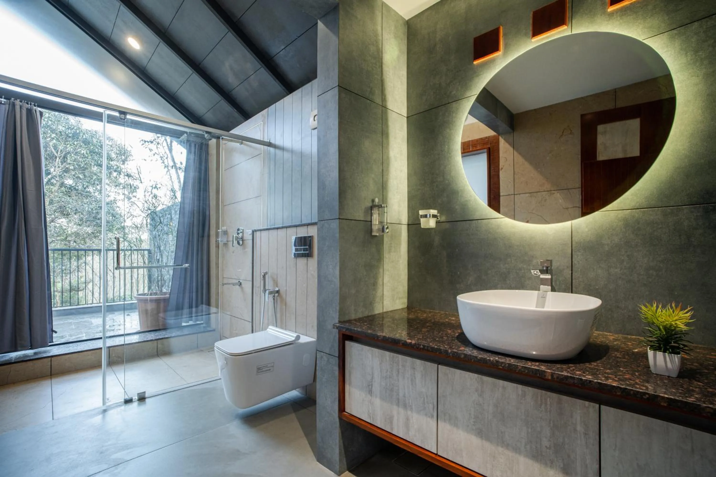 Bathroom in Crystal Kuruva Nature Resort & Spa