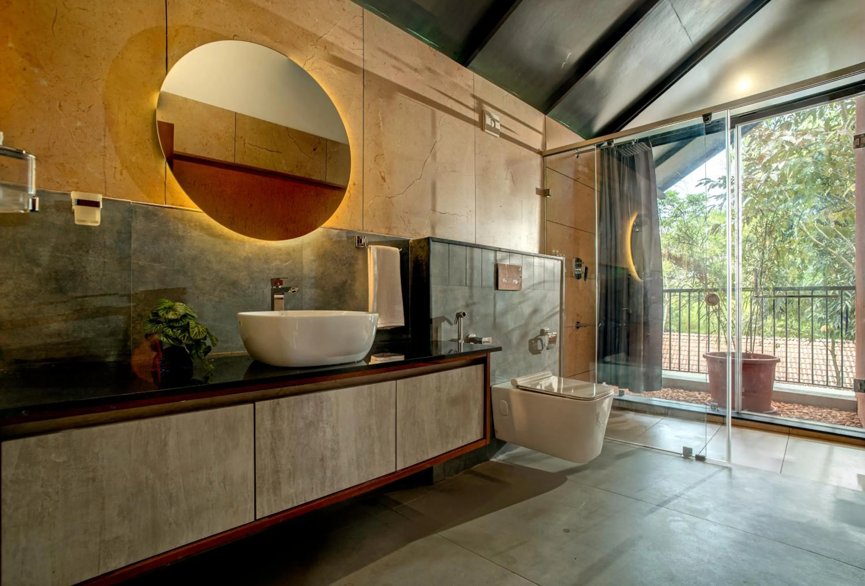 Bathroom in Crystal Kuruva Nature Resort & Spa