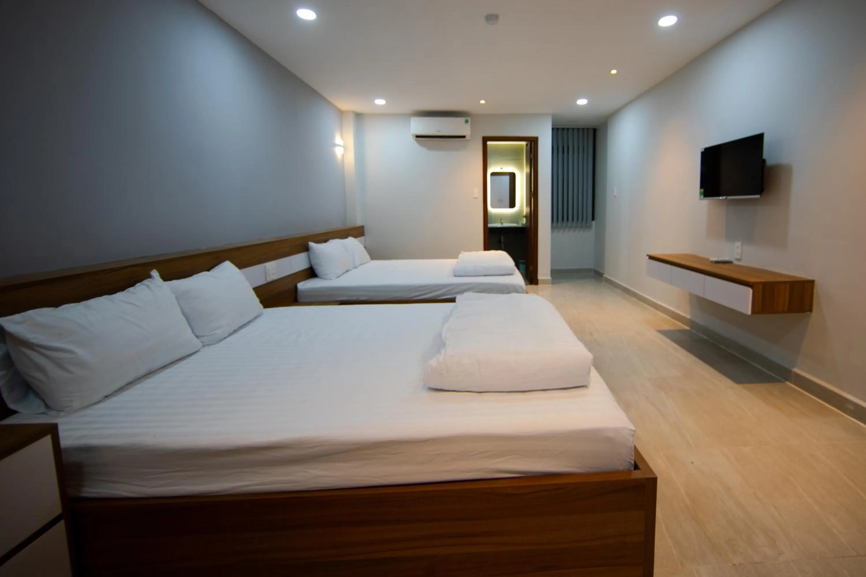 Bed in Hạnh Trang Hotel