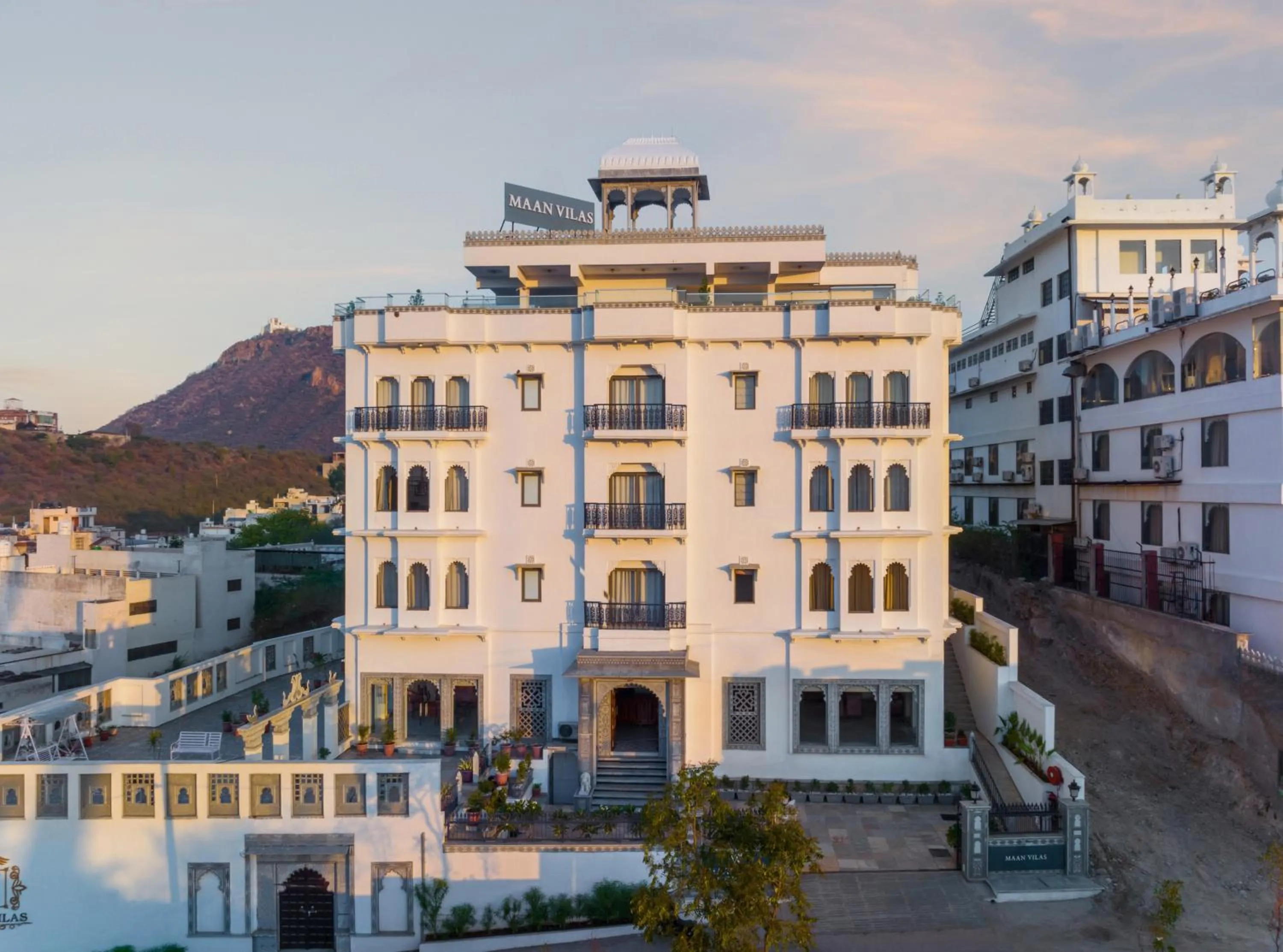 Property building in Maan Vilas - A Boutique Hotel Udaipur