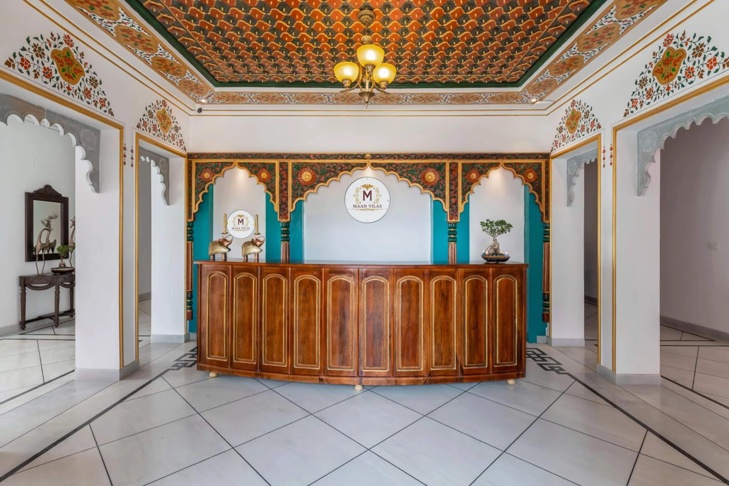 Lobby or reception in Maan Vilas - A Boutique Hotel Udaipur