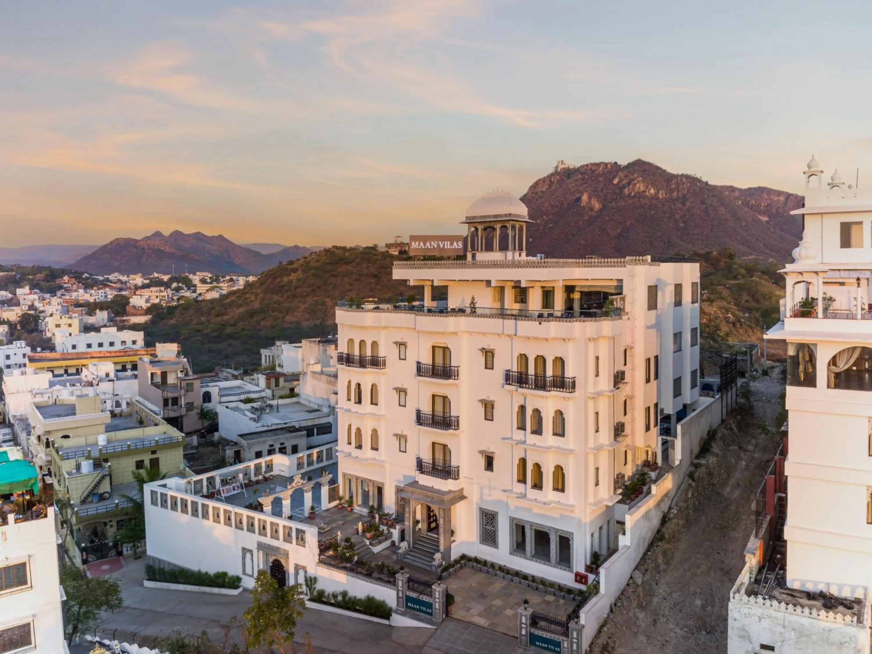 Property building in Maan Vilas - A Boutique Hotel Udaipur