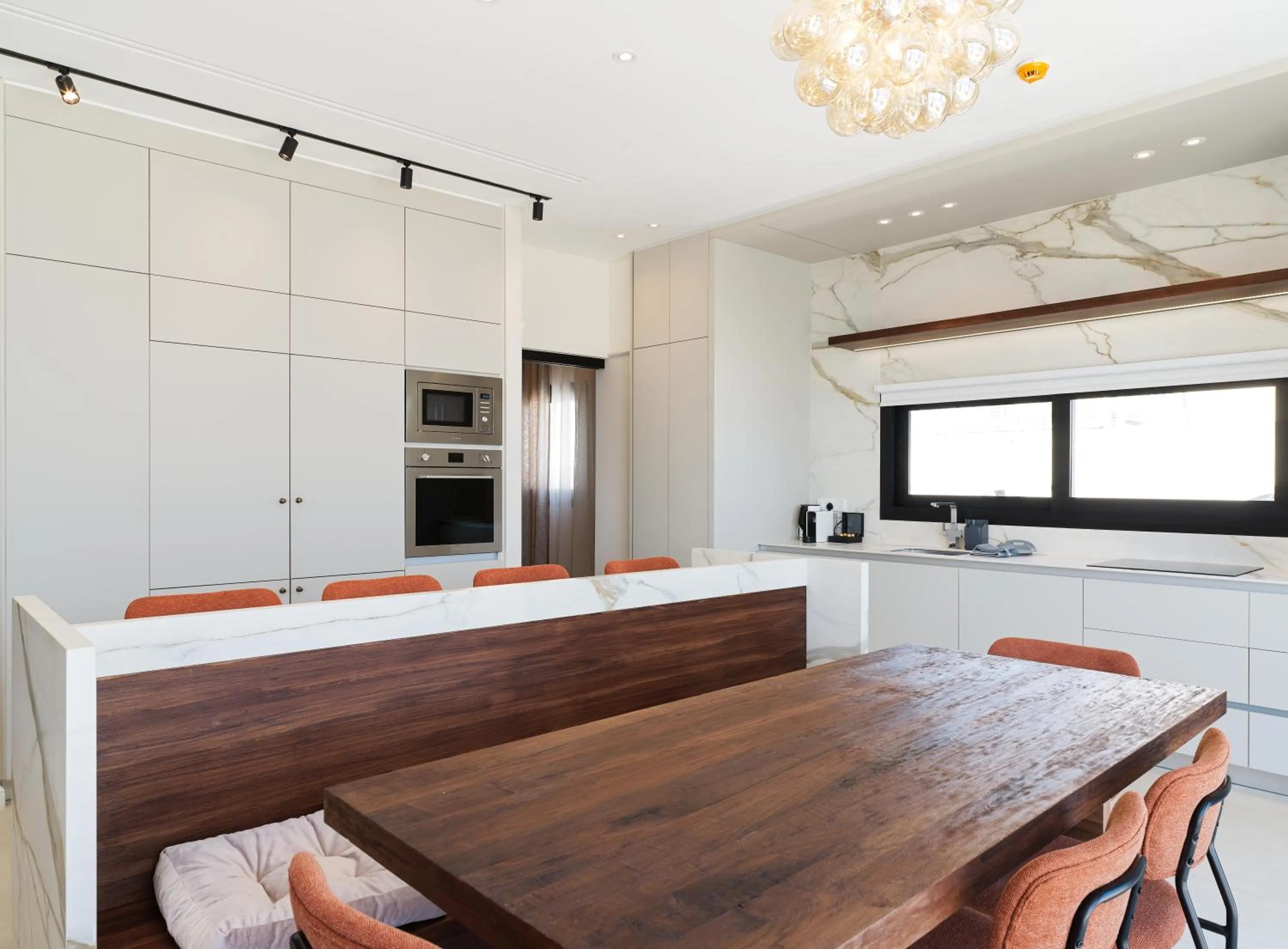 Dining area in LIV Mackenzie Beach Suites Larnaca ADULTS ONLY